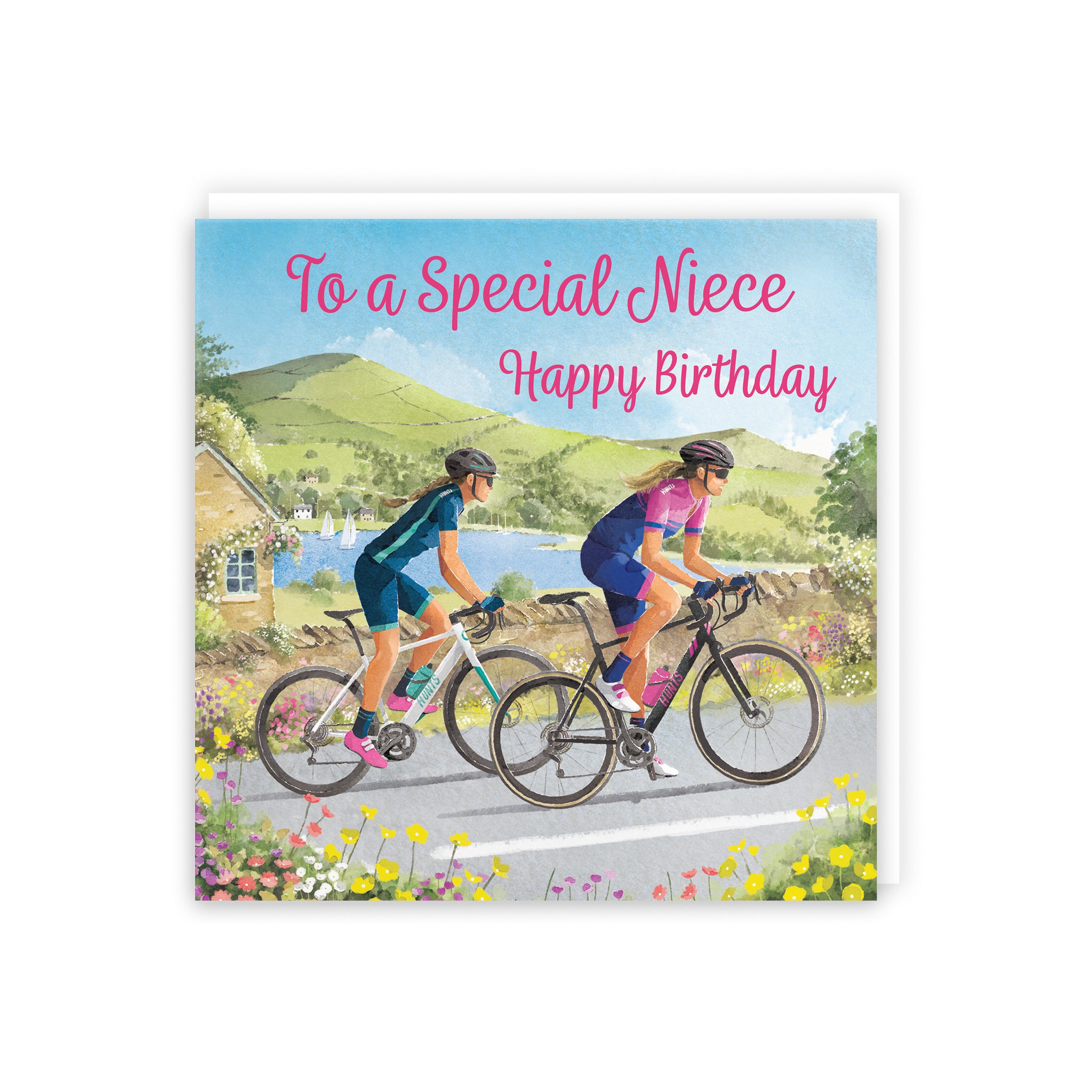 Niece Cycling Birthday Card Milo's Gallery - Default Title (B0CQZ5KW4L)