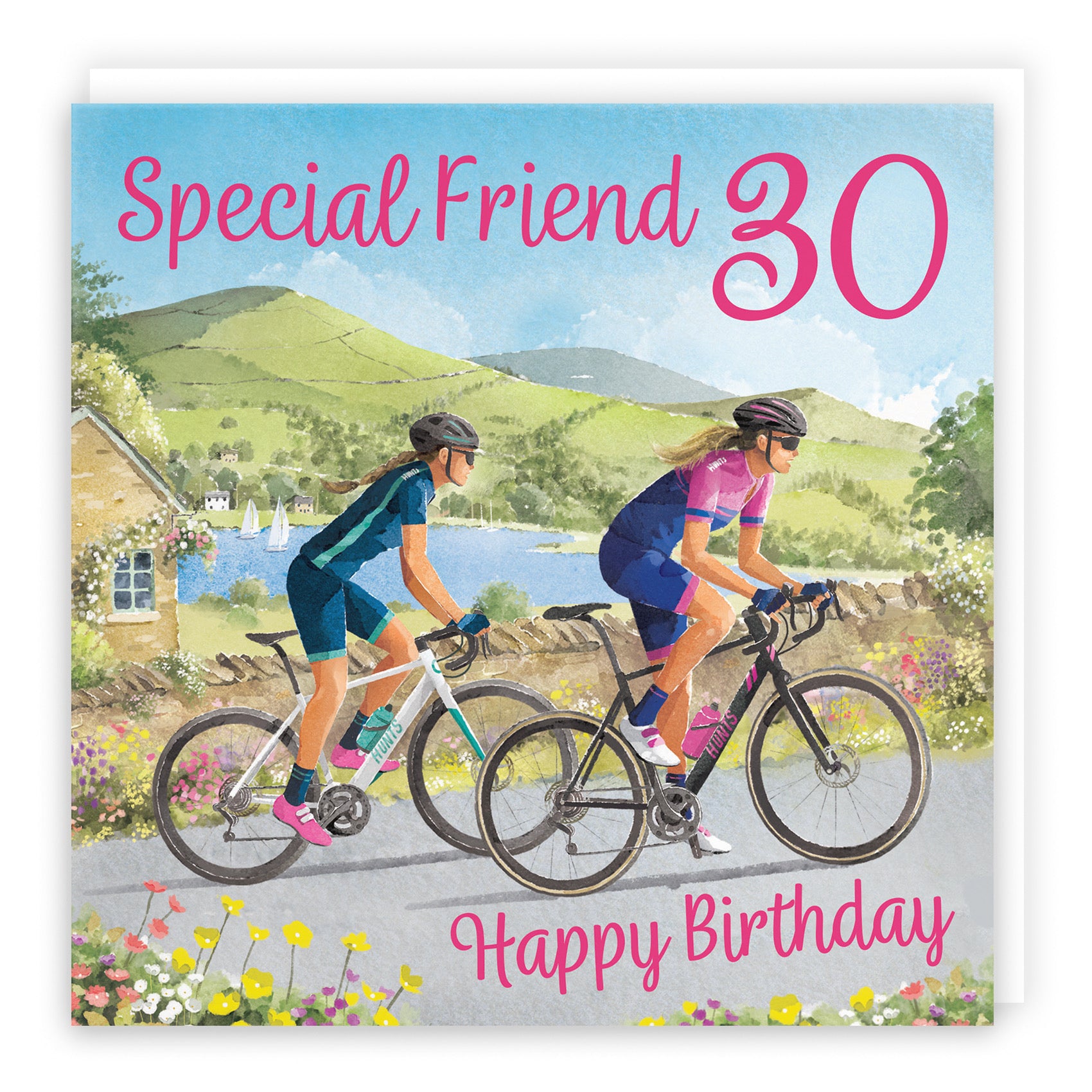 30th Friend Women's Cycling Birthday Card Milo's Gallery - Default Title (B0CQZ5X2JS)