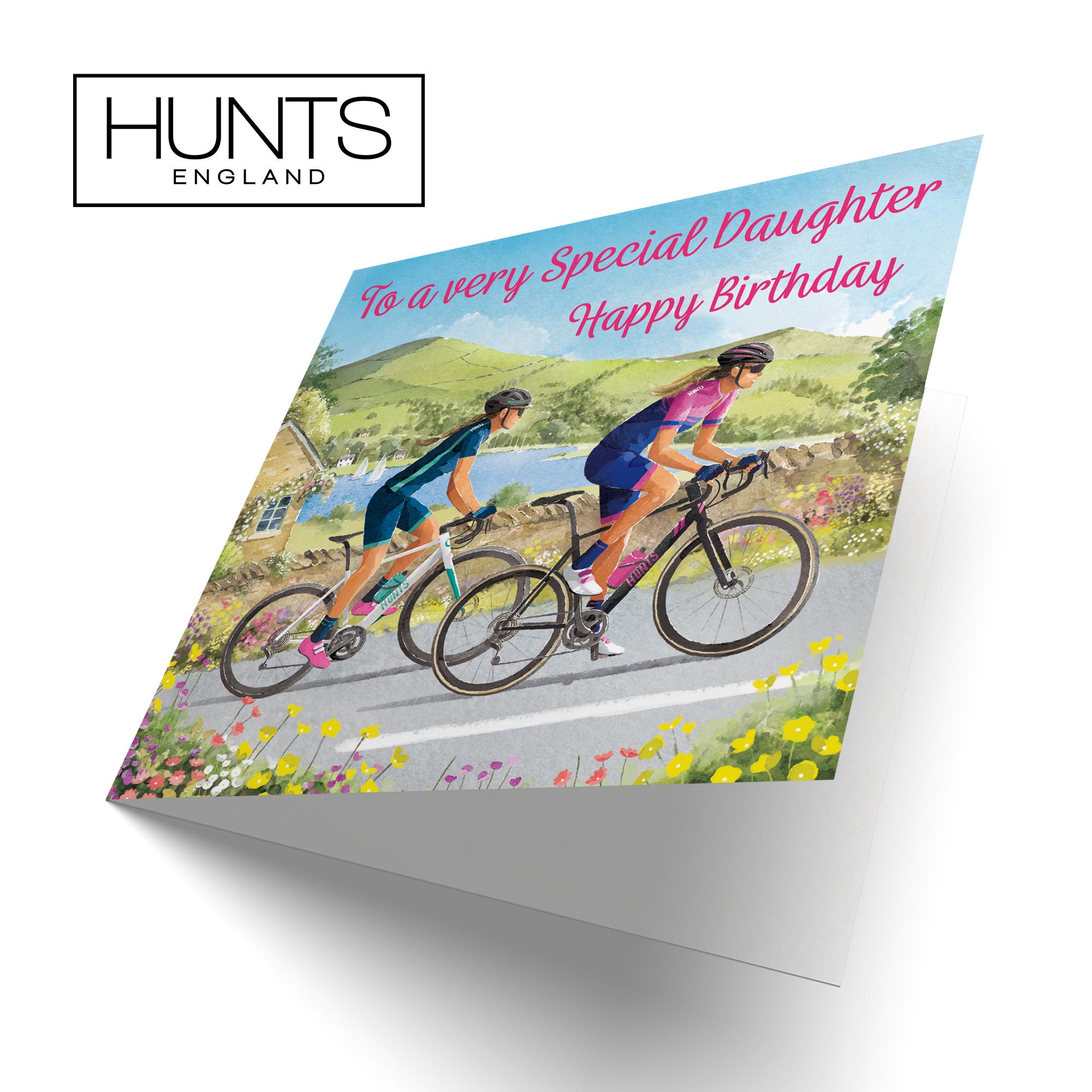 Daughter Cycling Birthday Card Milo's Gallery - Default Title (B0CQZ5Y2PQ)