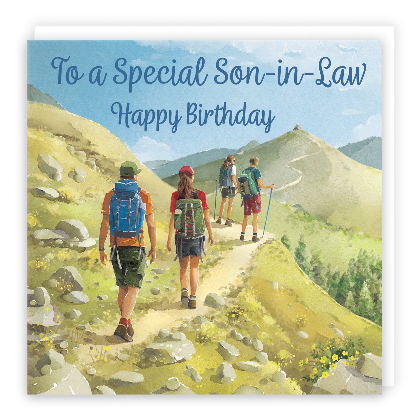 Son In Law Walking Birthday Card Milo's Gallery - Default Title (B0CR1SDL12)