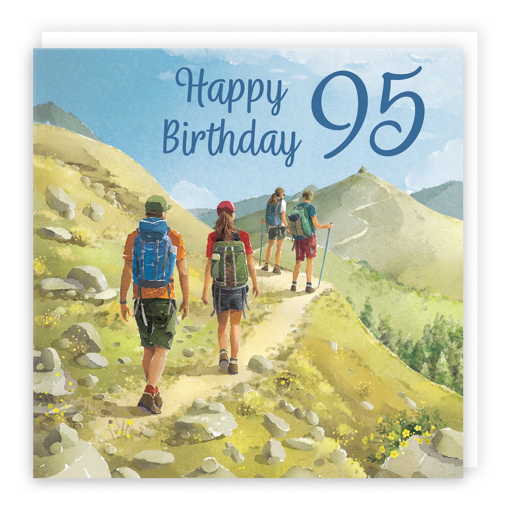 Walking 95th Birthday Card Milo's Gallery - Default Title (B0CR1SGTNY)