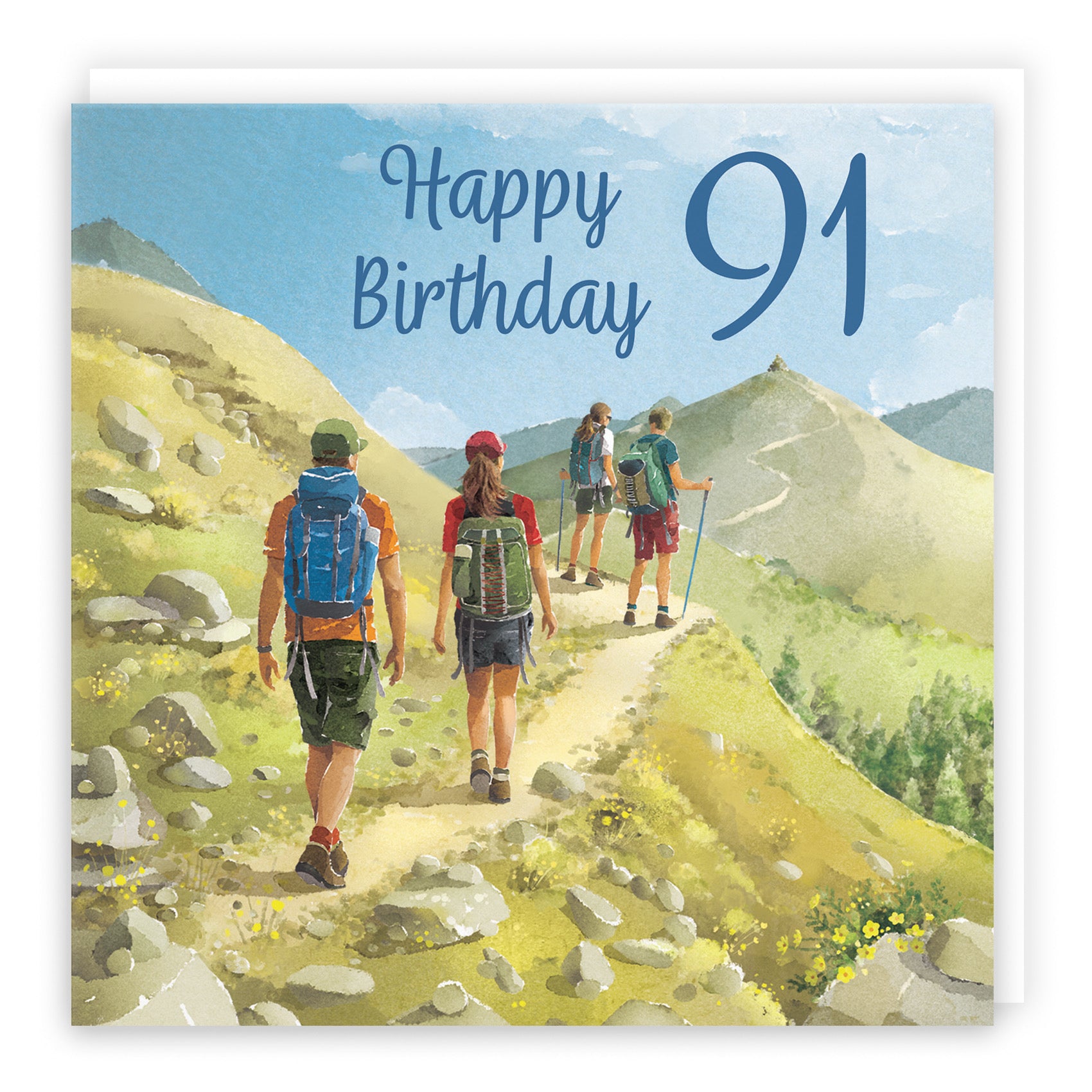 Walking 91st Birthday Card Milo's Gallery - Default Title (B0CR1SM3P9)