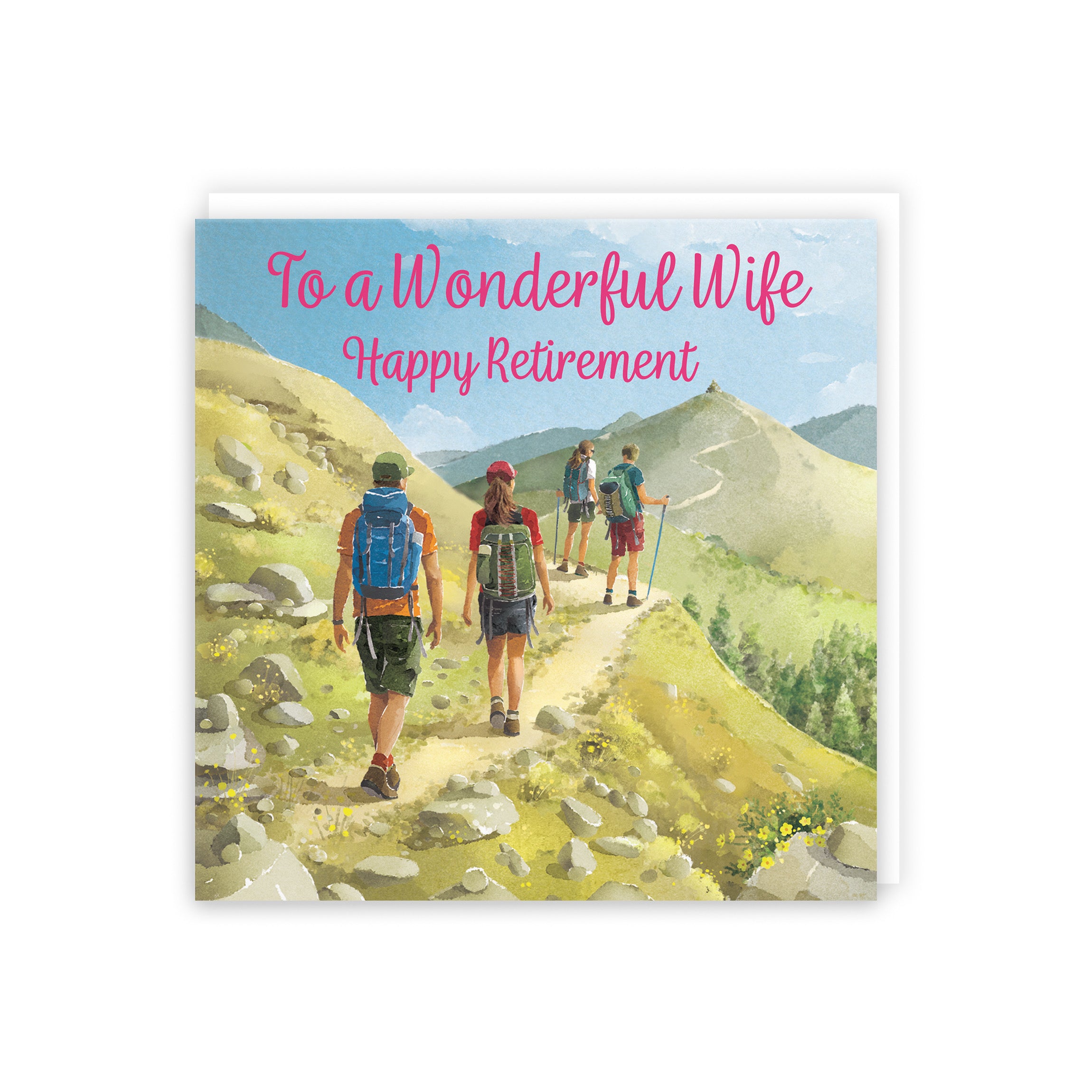 Wife Walking Retirement Card Milo's Gallery - Default Title (B0CR1SND6D)