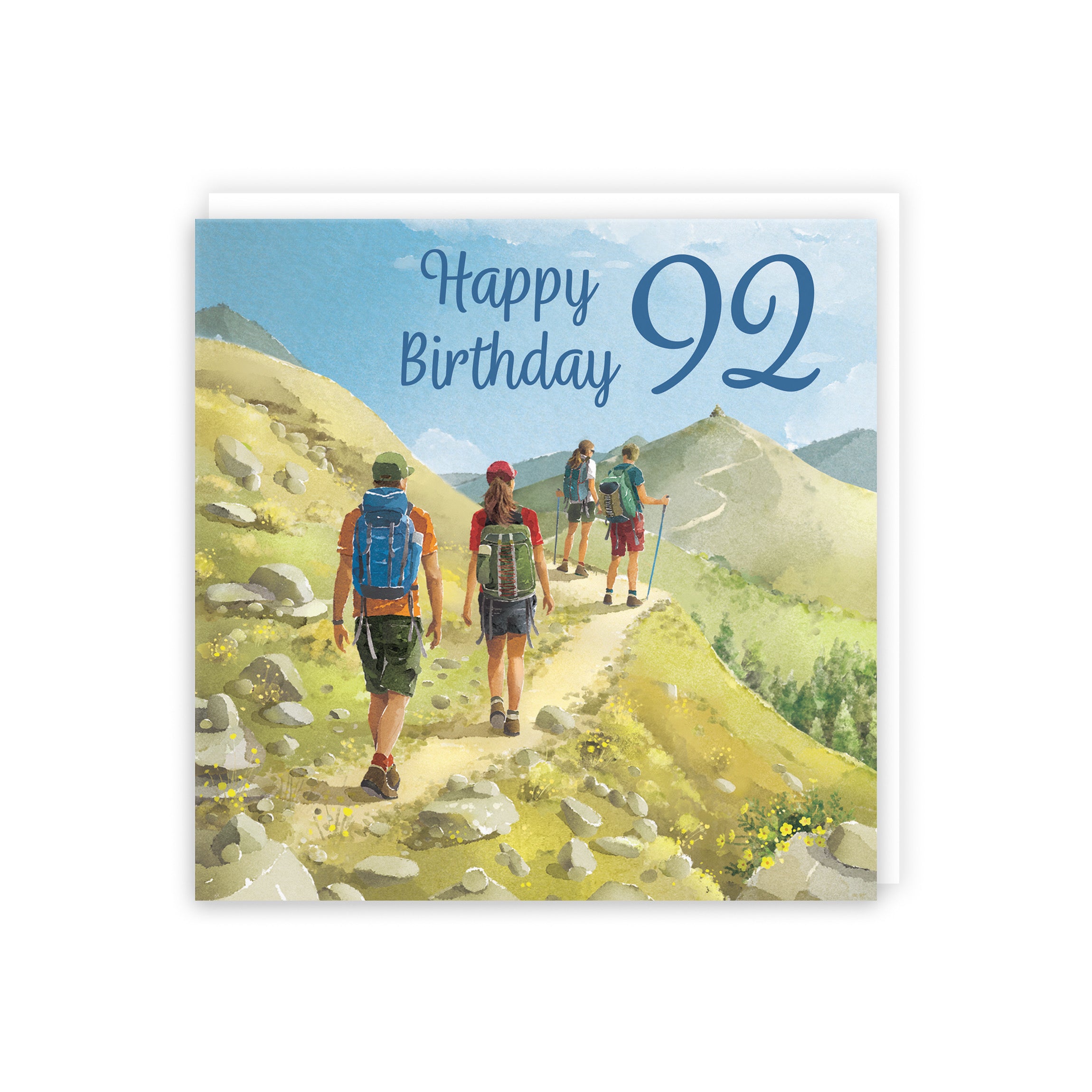 Walking 92nd Birthday Card Milo's Gallery - Default Title (B0CR1SR75K)