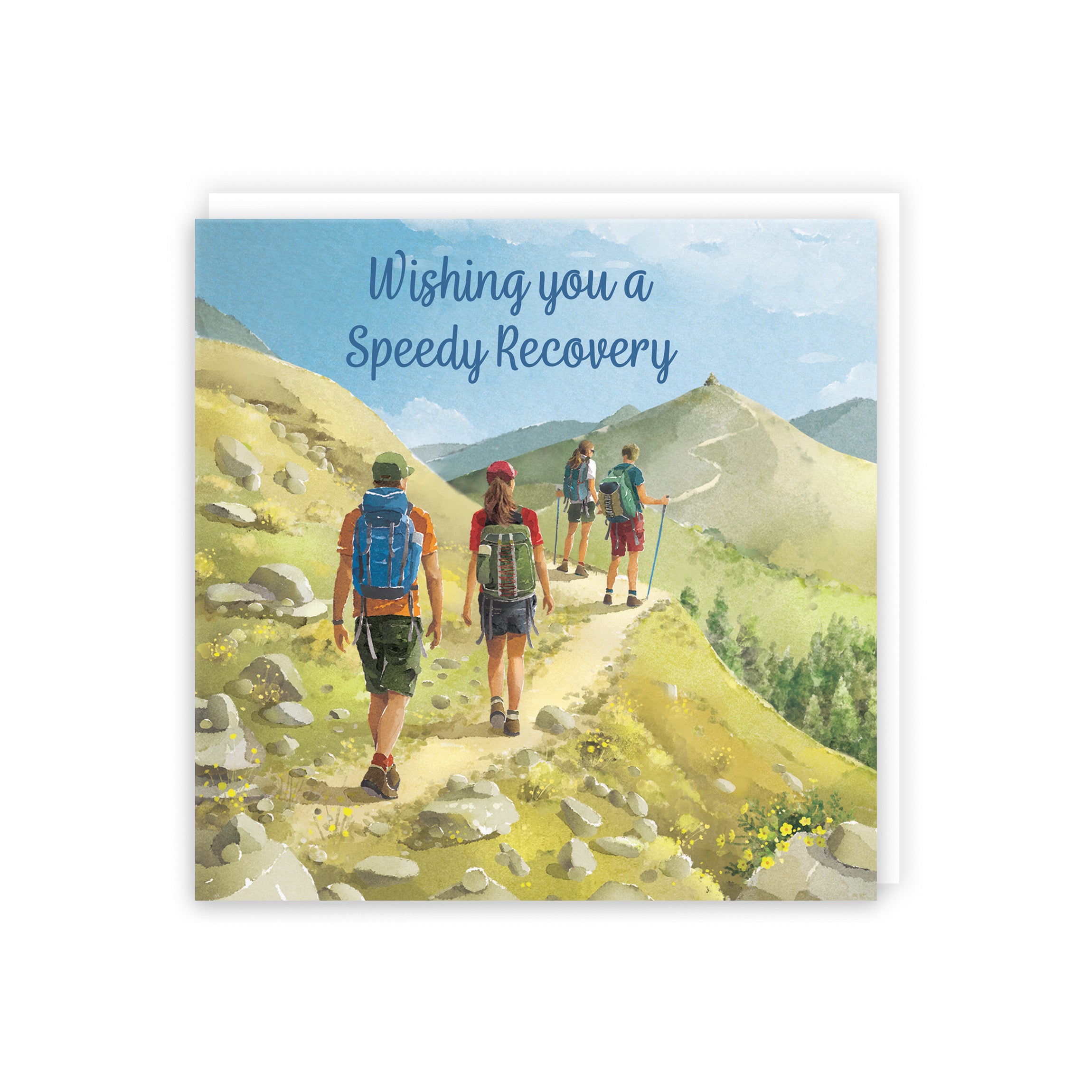 Walking Wishing You A Speedy Recovery Card Milo's Gallery - Default Title (B0CR1SWSGB)