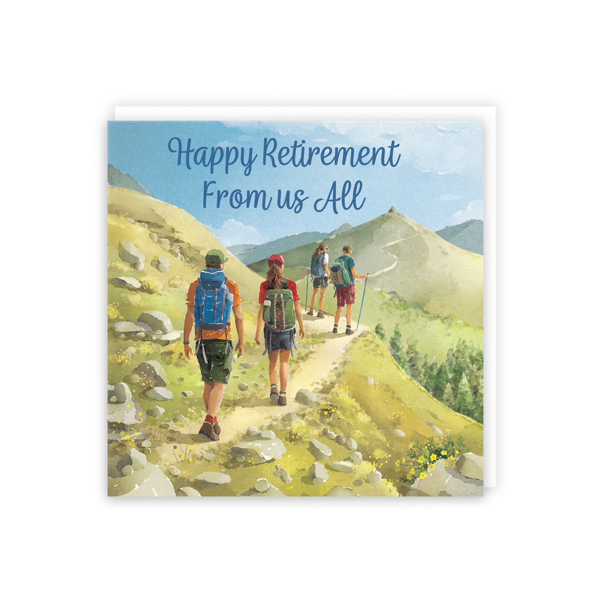 Walking Retirement Card From Us All Milo's Gallery - Default Title (B0CR1T99YD)