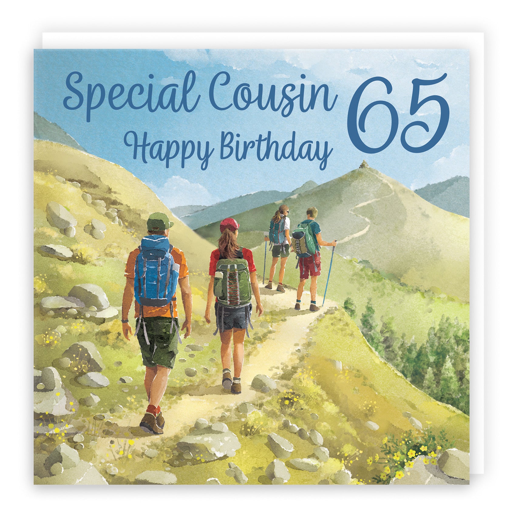 65th Cousin Walking Birthday Card Milo's Gallery - Default Title (B0CR1TBP4W)