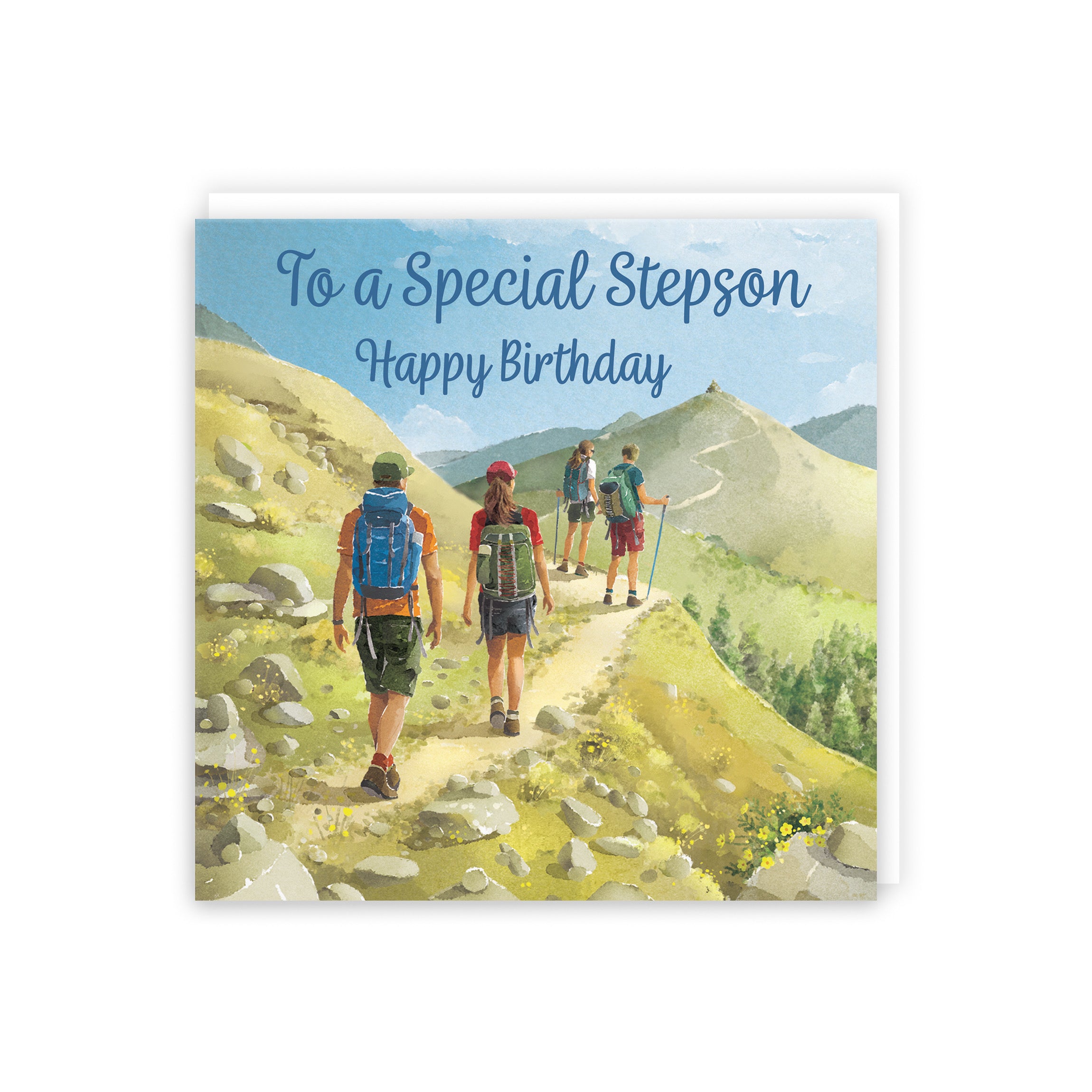 Stepson Walking Birthday Card Milo's Gallery - Default Title (B0CR1TF5YT)