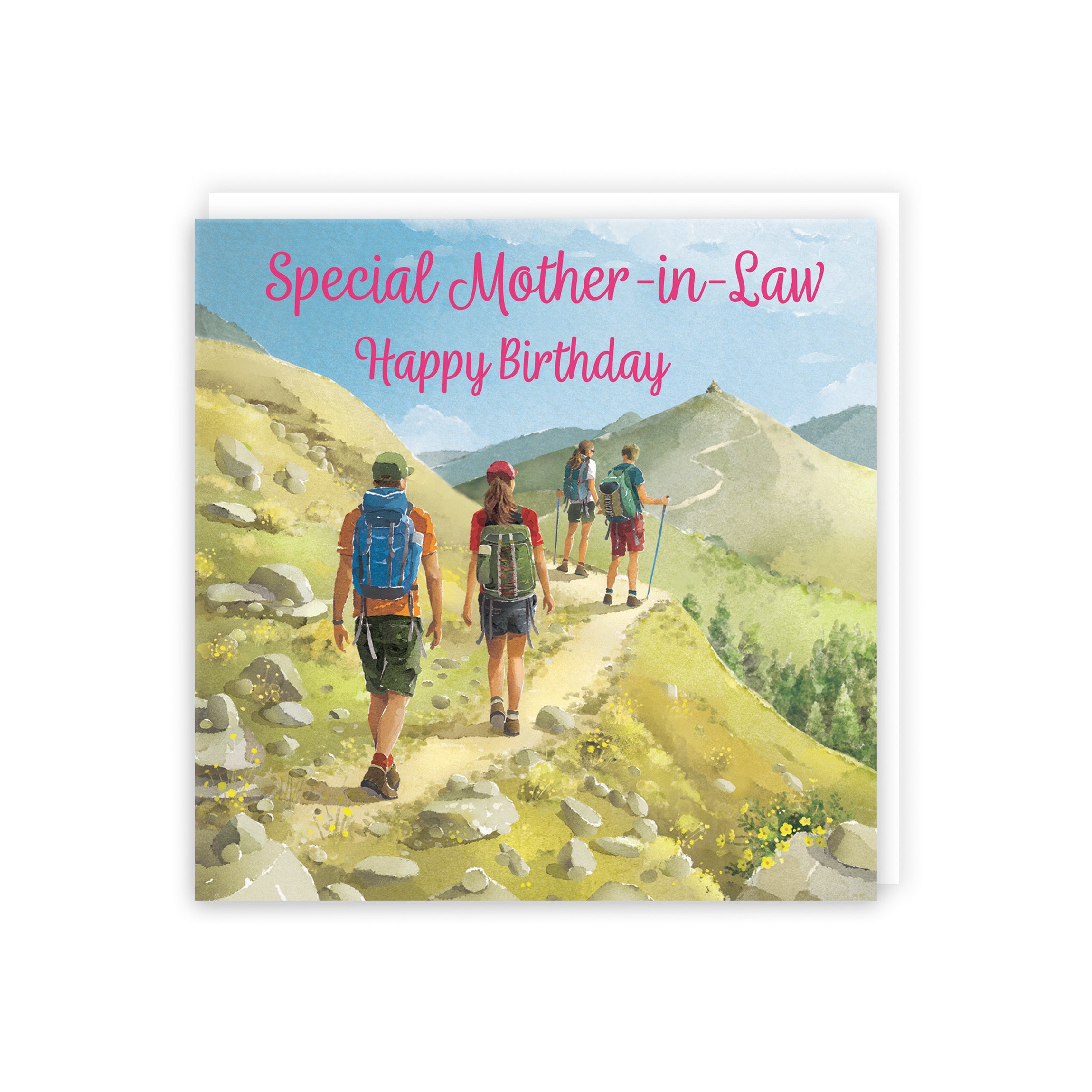 Mother In Law Walking Birthday Card Milo's Gallery - Default Title (B0CR1THQLF)