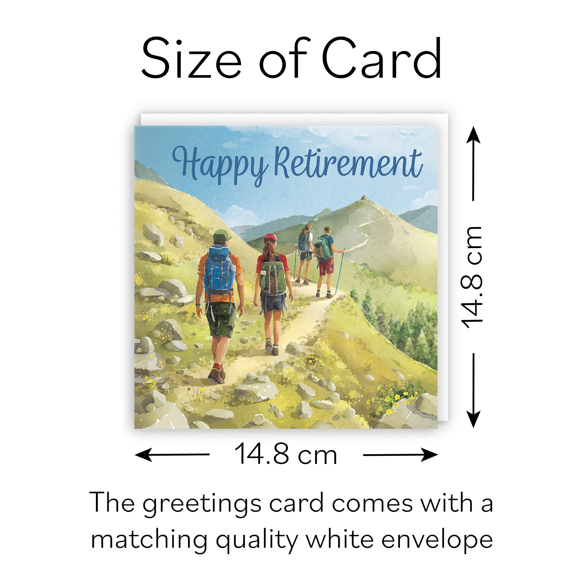 Walking Retirement Card Milo's Gallery - Default Title (B0CR1TT8VL)