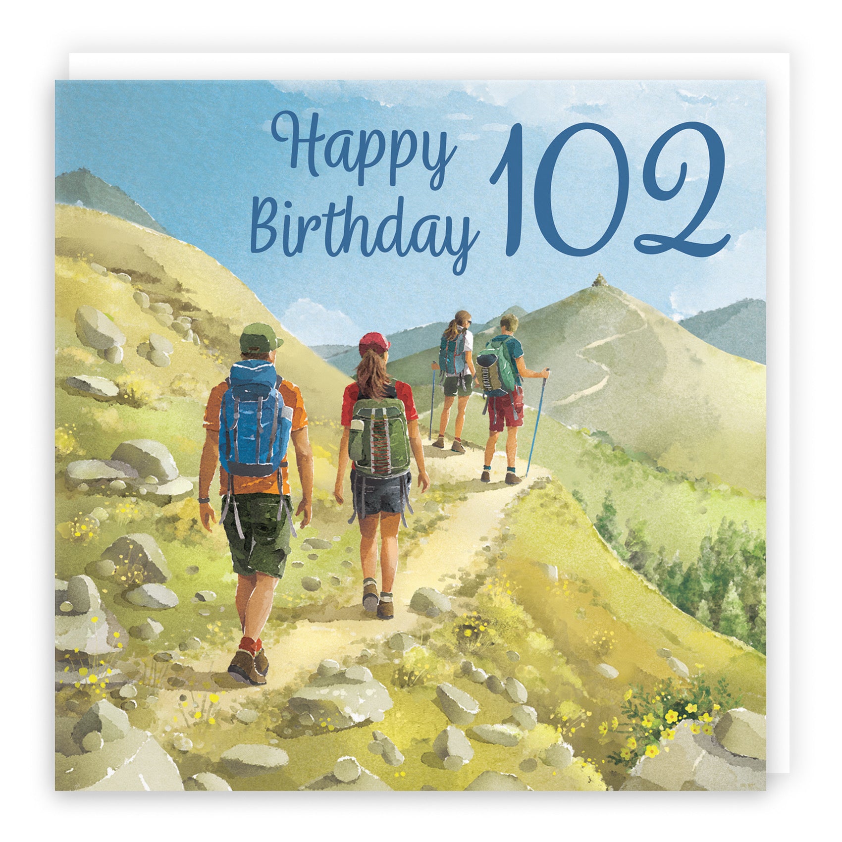 Walking 102nd Birthday Card Milo's Gallery - Default Title (B0CR1TV7WW)