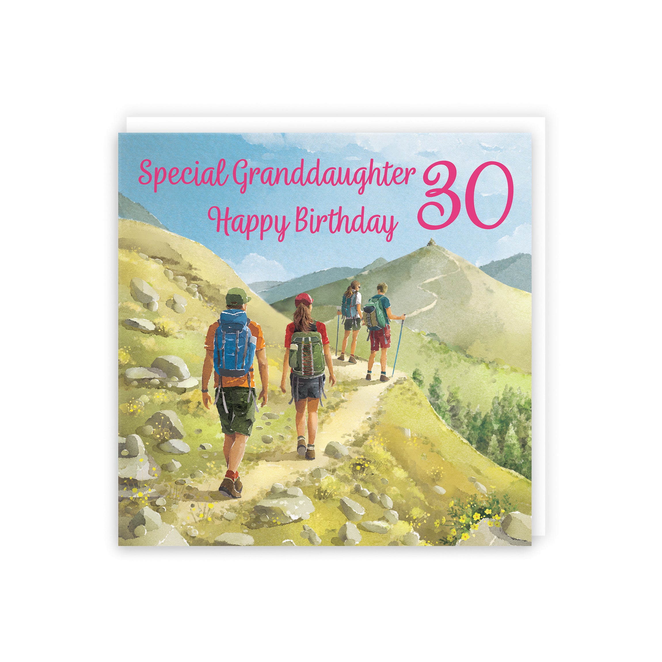 30th Granddaughter Walking Birthday Card Milo's Gallery - Default Title (B0CR1V58FL)