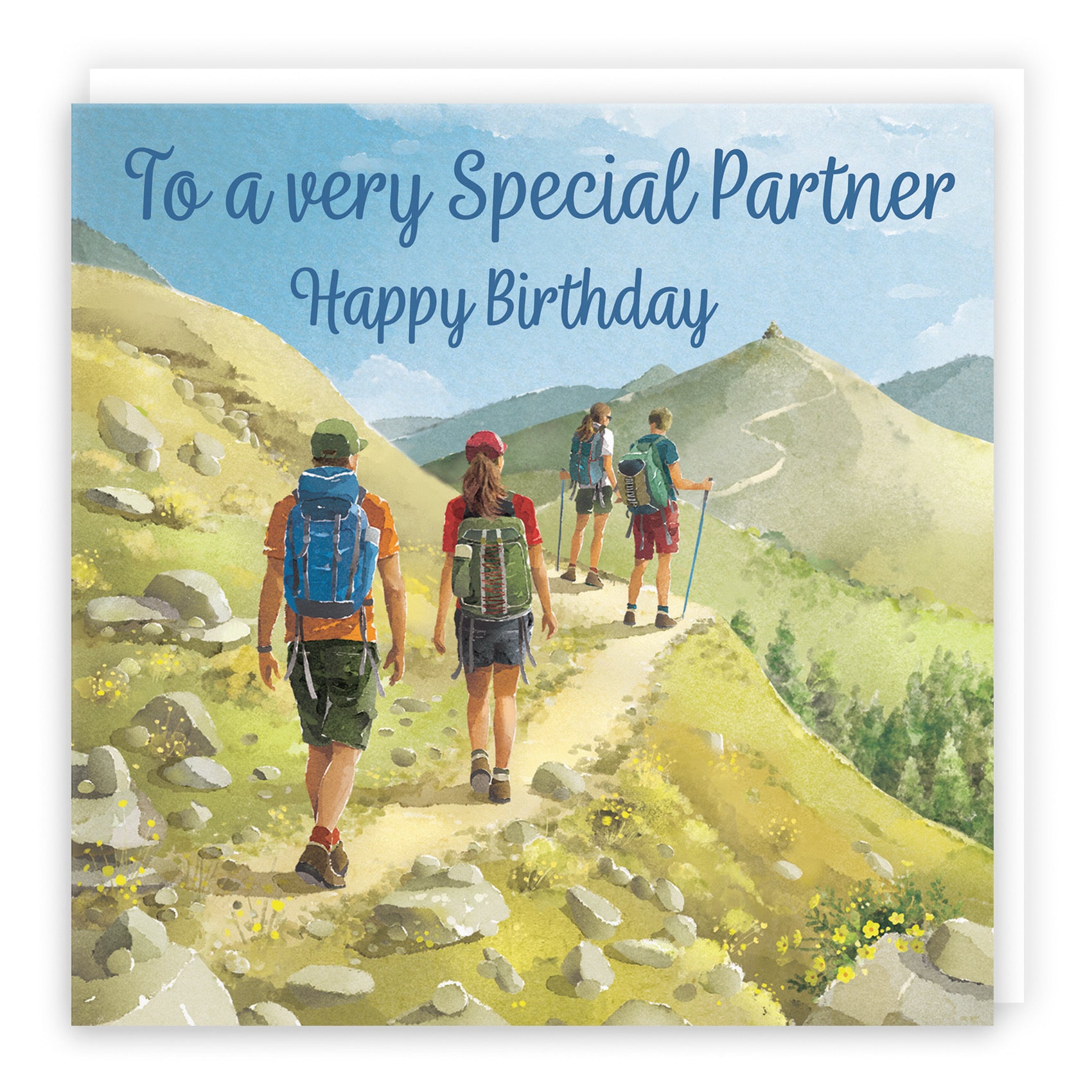 Partner Walking Birthday Card Milo's Gallery - Default Title (B0CR1VFLGJ)