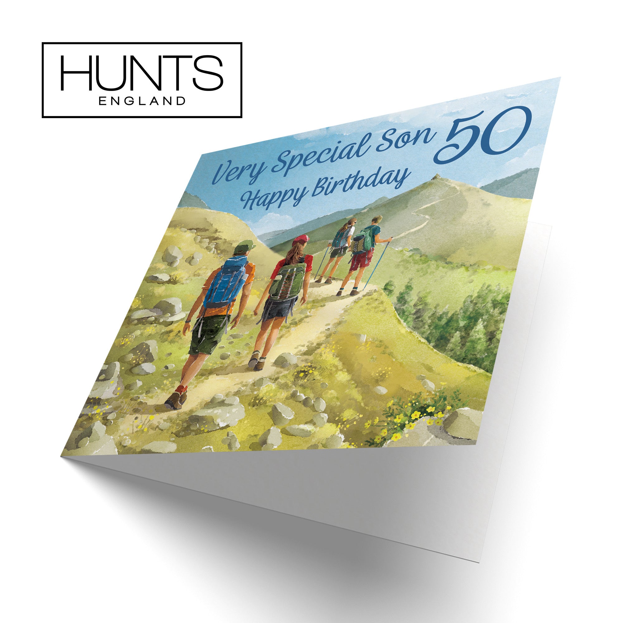 50th Son Walking Birthday Card Milo's Gallery - Default Title (B0CR1VFYFK)