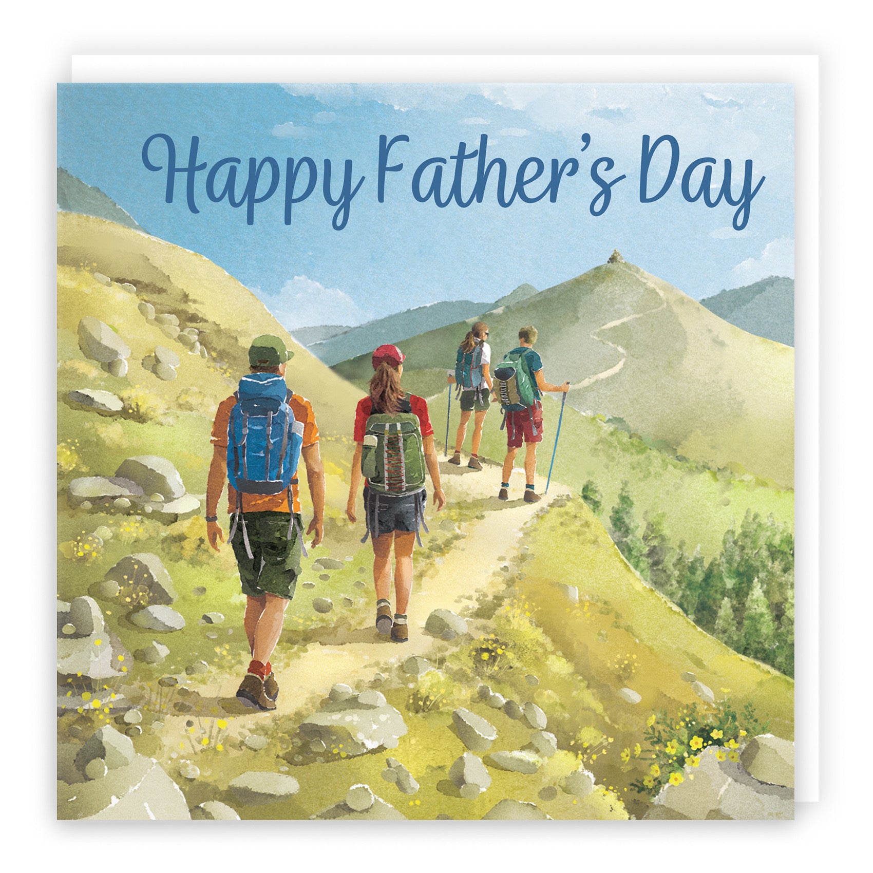 Walking Father's Day Card Milo's Gallery - Default Title (B0CR1VG29G)