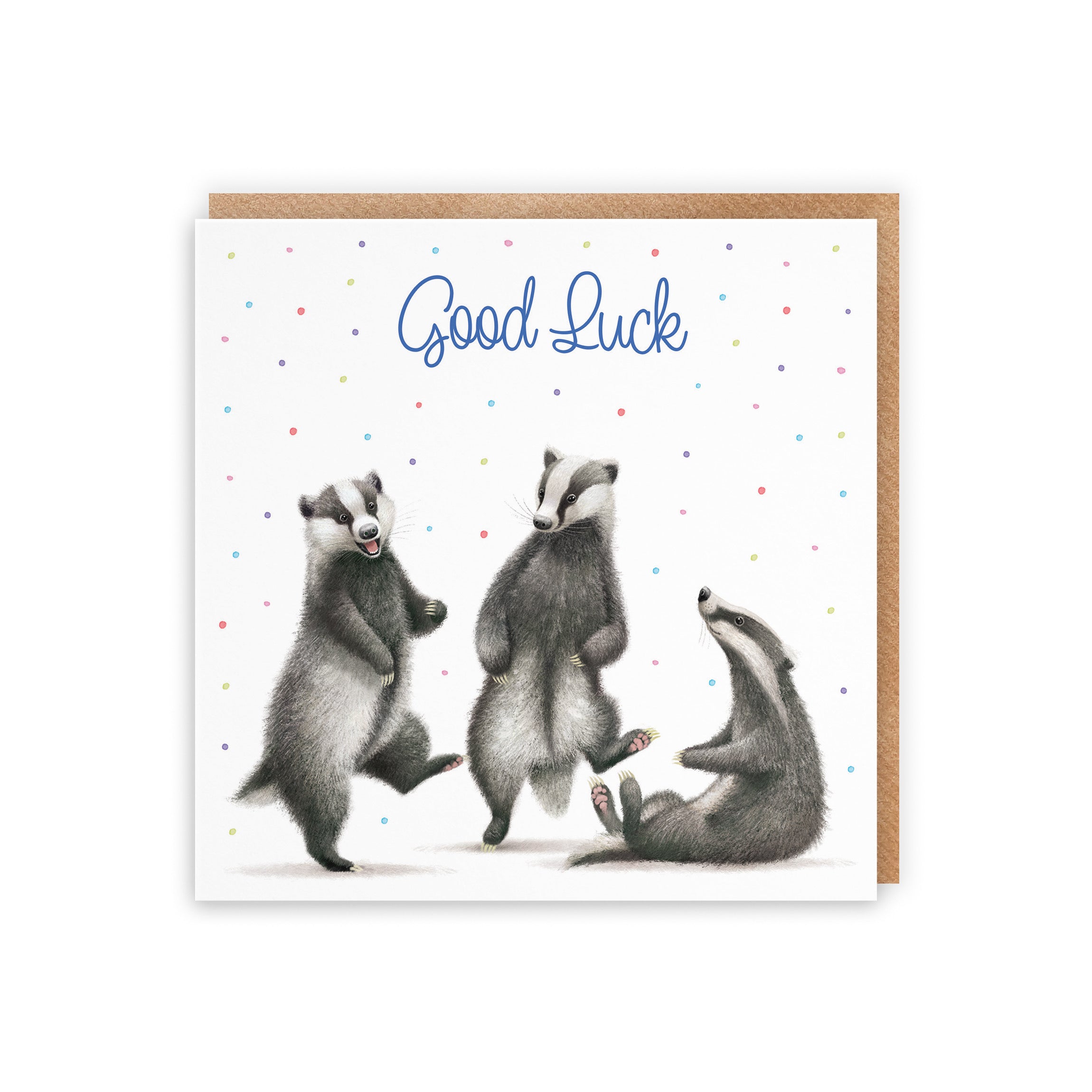 Badgers Good Luck Card Milo's Gallery - Default Title (B0CRXVDRKN)