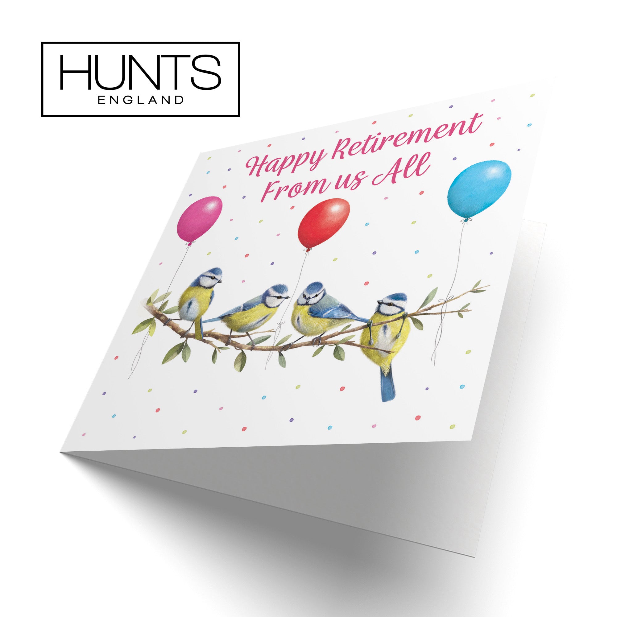 Blue Tits Retirement Card From Us All Milo's Gallery - Default Title (B0CV9S3BMQ)