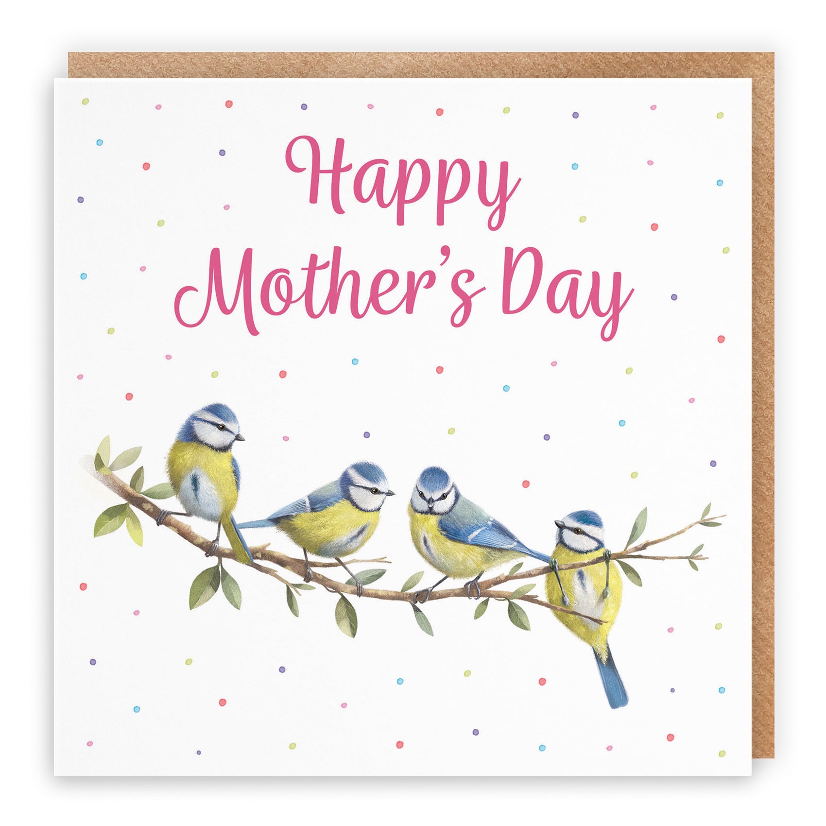 Blue Tits Mother's Day Card Milo's Gallery - Default Title (B0CV9ZN74V)