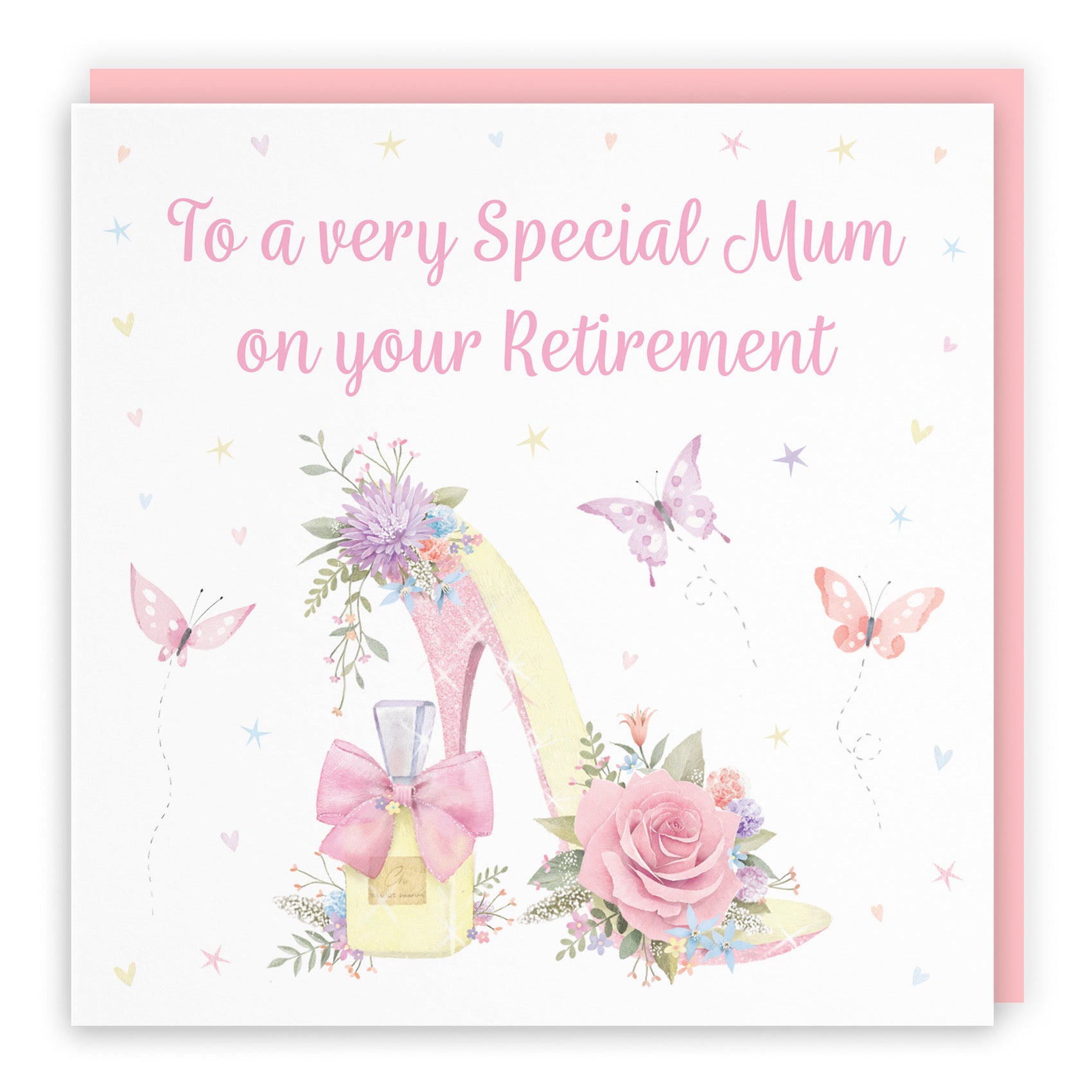 High Heel And Perfume Mum Retirement Card Milo's Gallery - Default Title (B0CX7CH3GC)