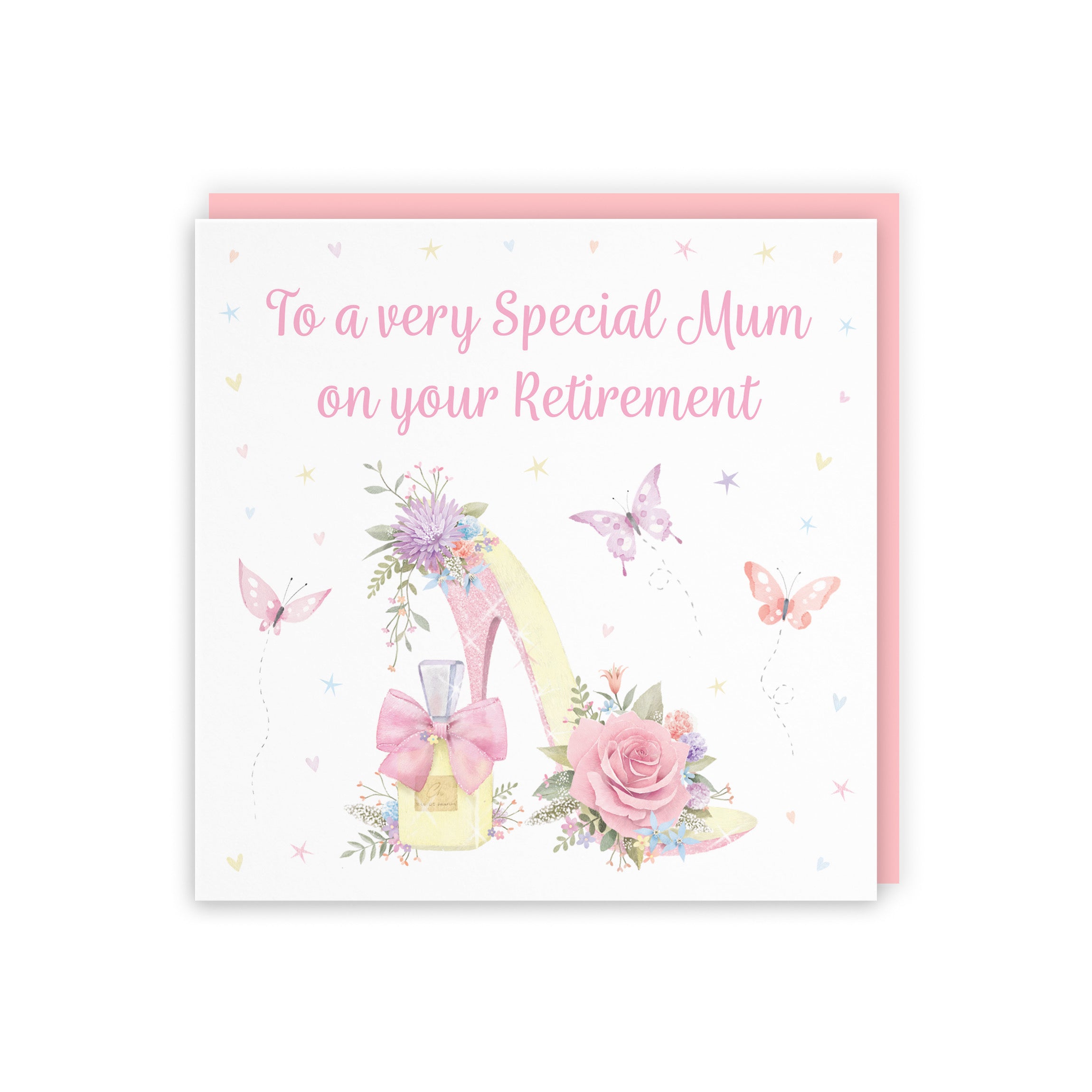 High Heel And Perfume Mum Retirement Card Milo's Gallery - Default Title (B0CX7CH3GC)