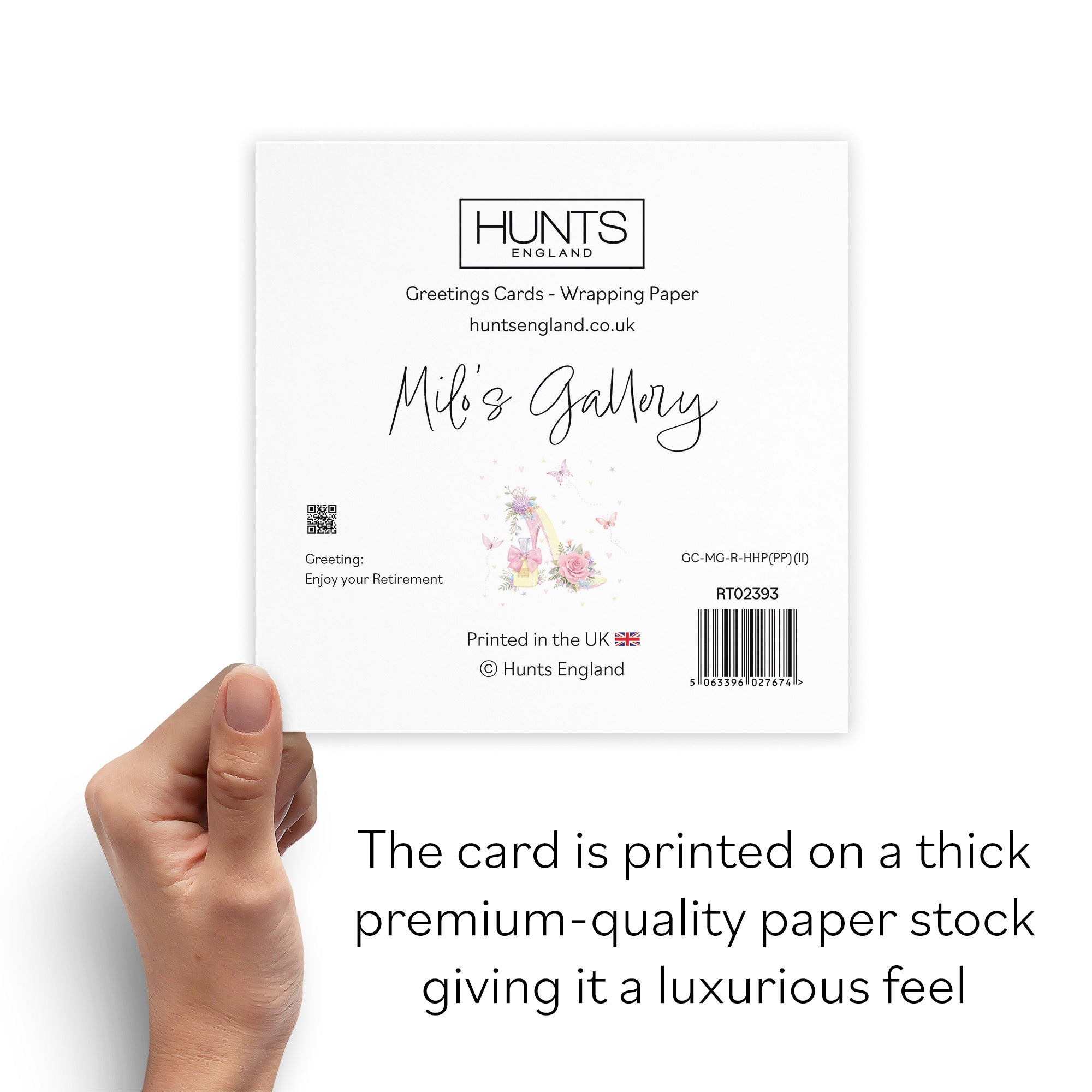 High Heel And Perfume Retirement Card Milo's Gallery - Default Title (B0CX7N1VF6)