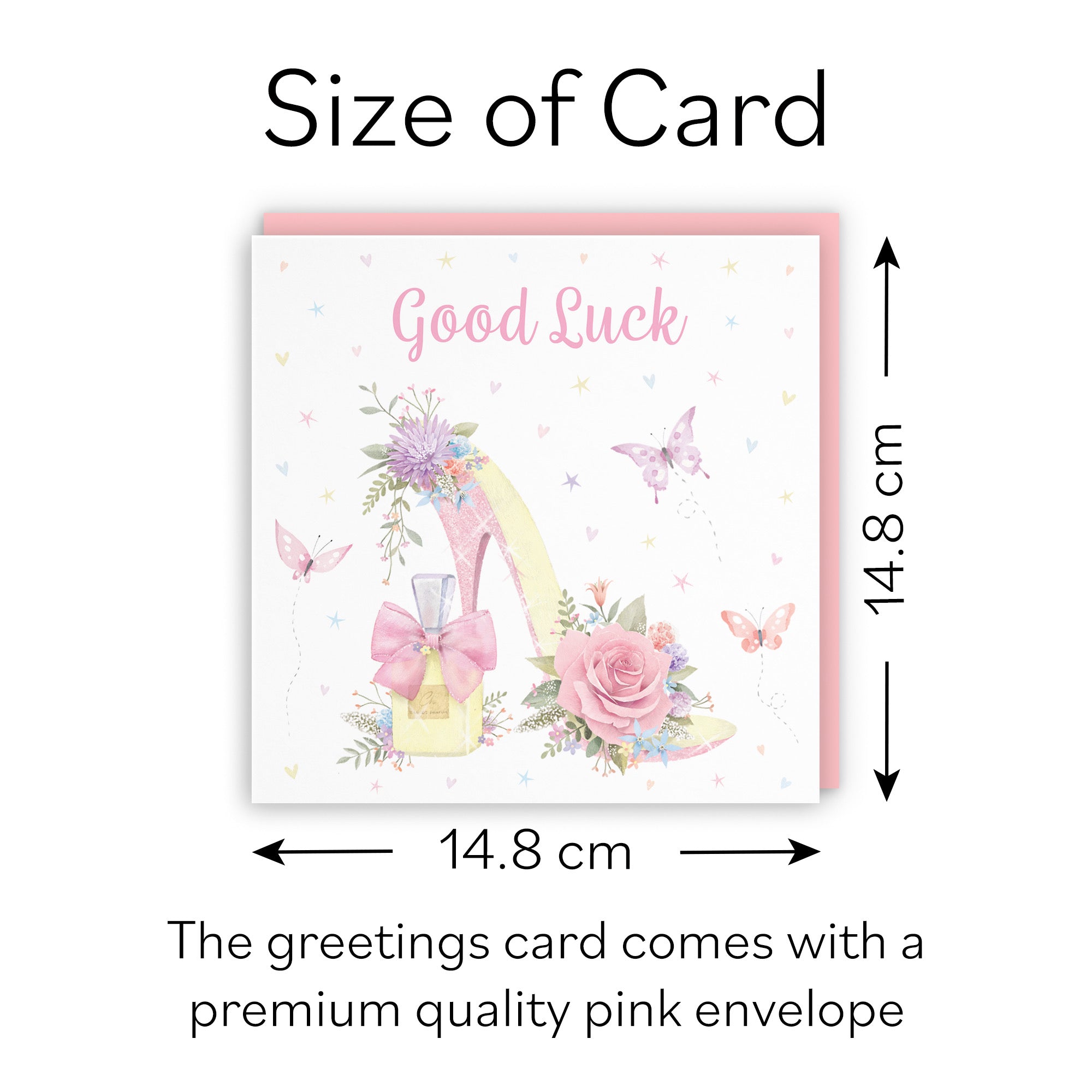 High Heel And Perfume Good Luck Card Milo's Gallery - Default Title (B0CX7YQH8Z)