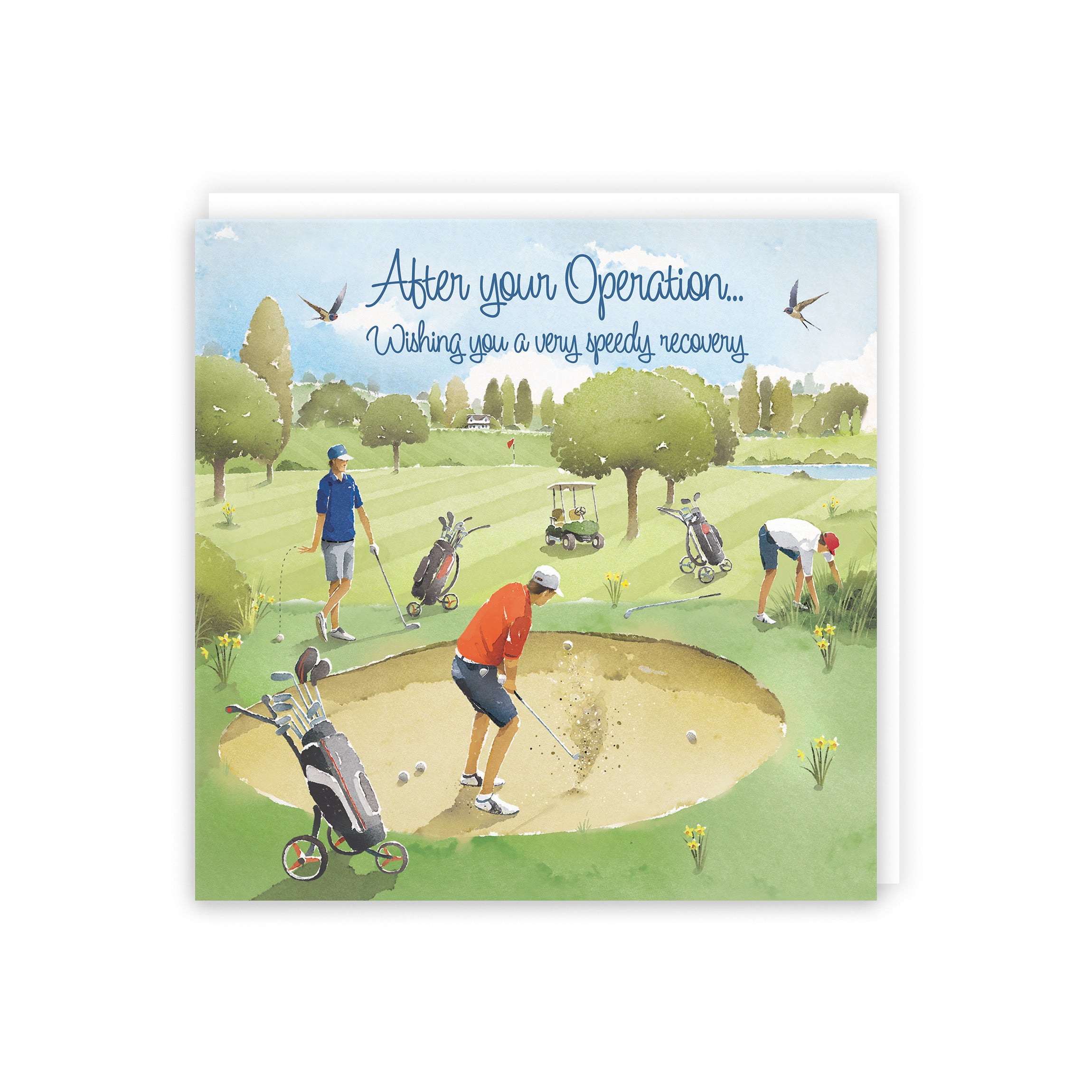 Large After Operation Golfing Card Milo's Gallery - Default Title (B0CXY3WFGY)