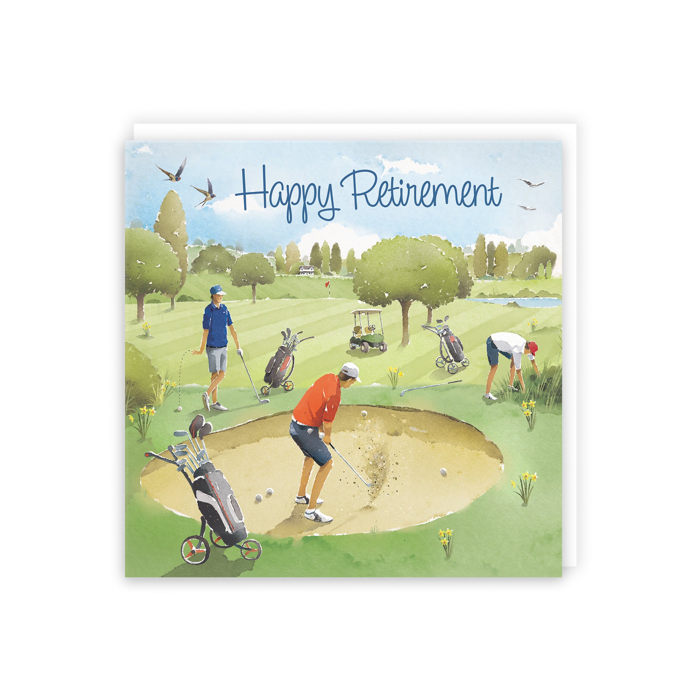 Large Golfing Retirement Card Milo's Gallery - Default Title (B0CXY6HKJG)