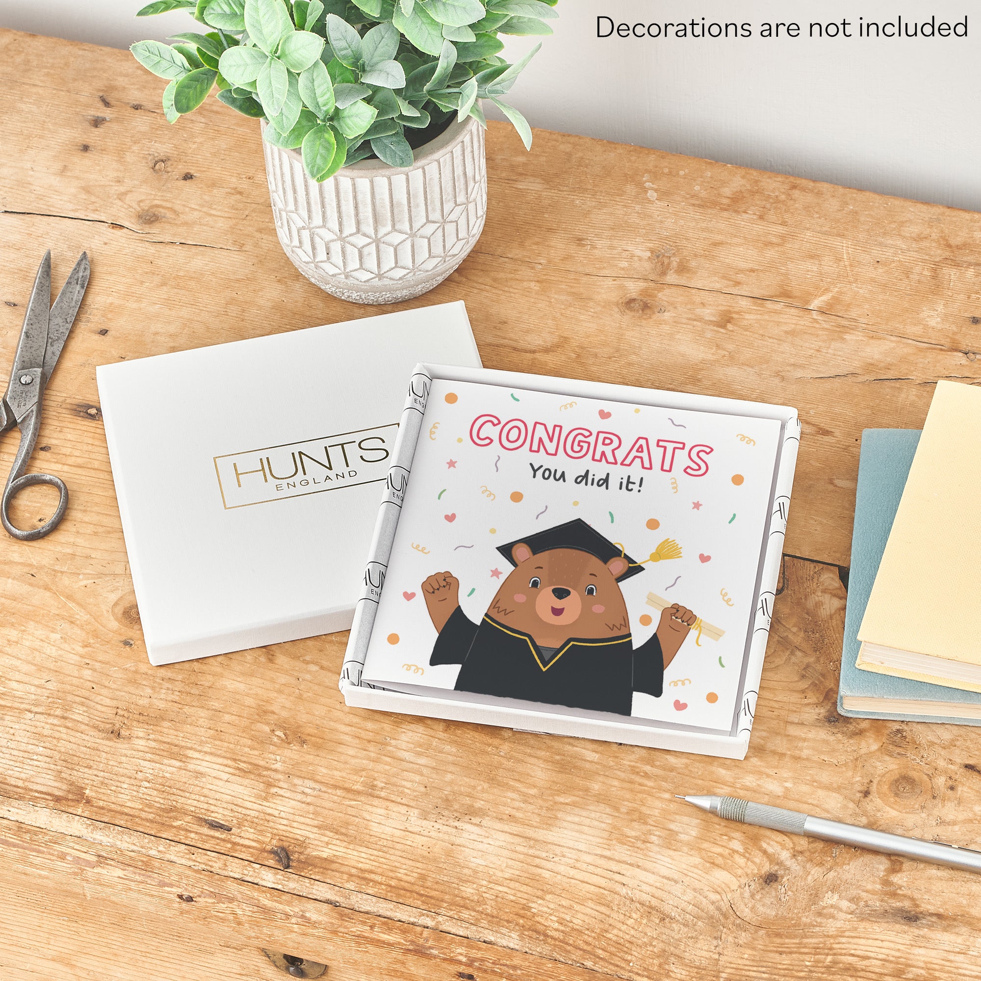 Boxed Graduation Bears Card - Default Title (B0D4ZLFQZ2)