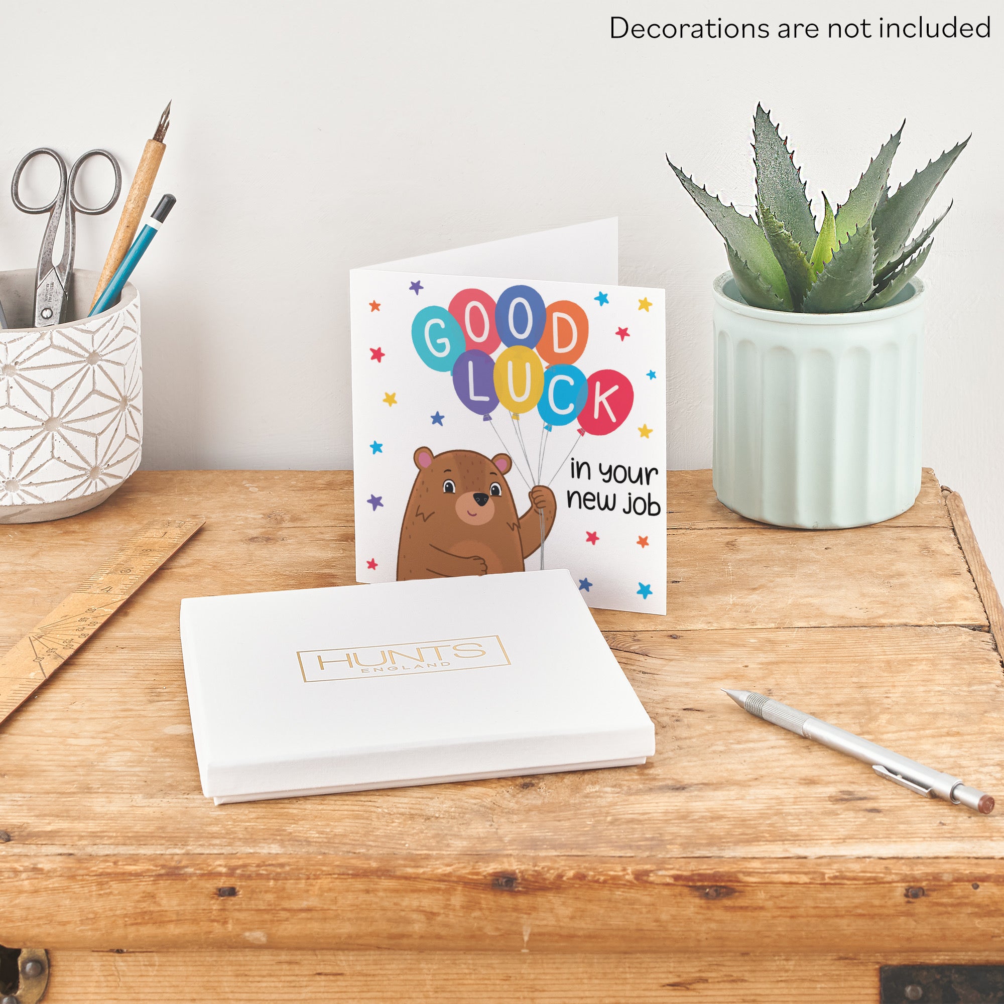 Boxed New Job Good Luck Bears Card - Default Title (B0D4ZMJLCF)