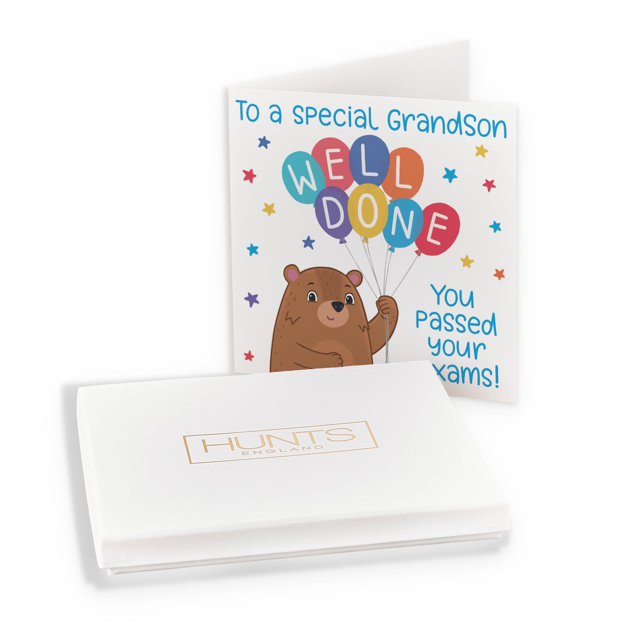 Boxed Grandson Exams Passed Bears Card - Default Title (B0D4ZMT8SZ)