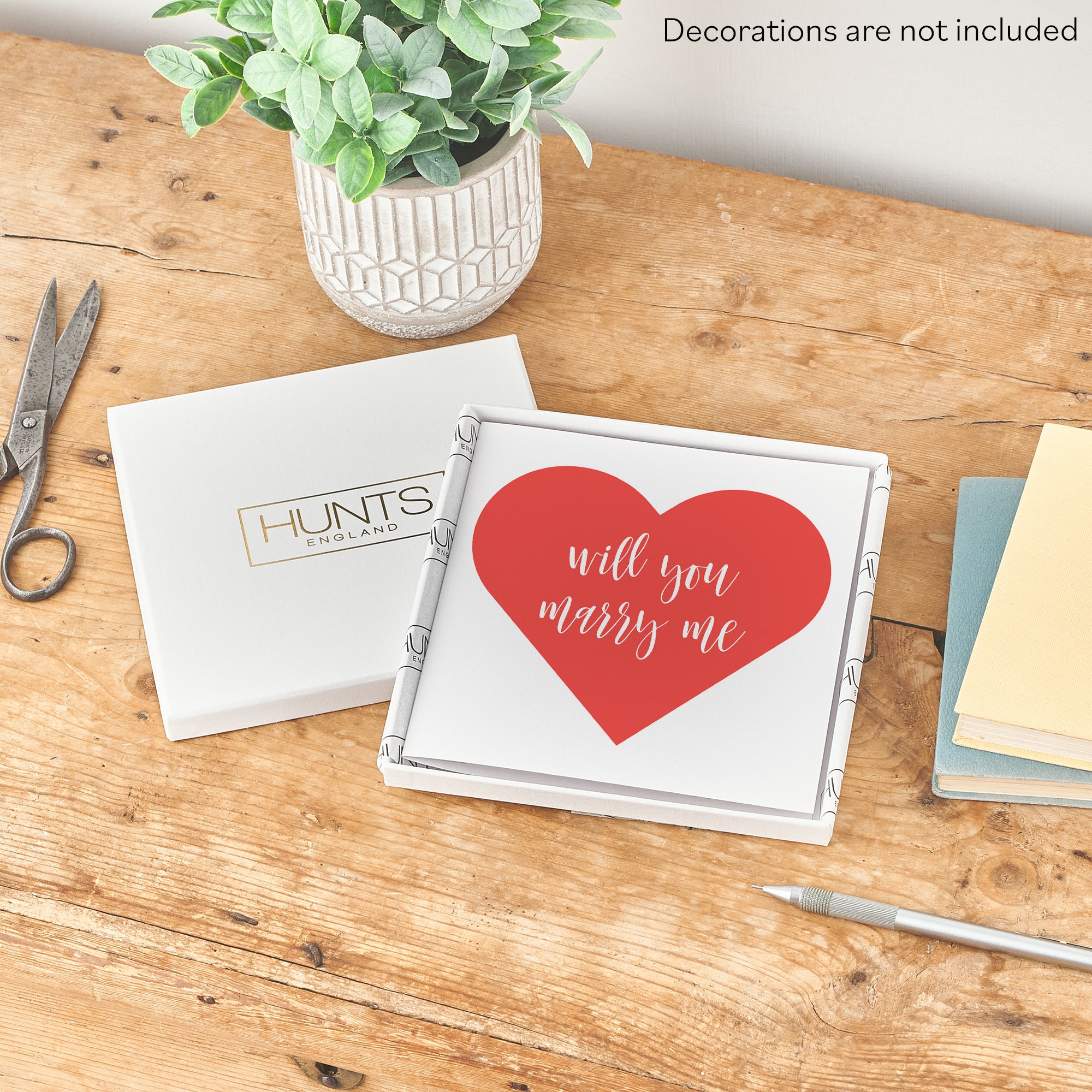 Boxed Will You Marry Me Proposal Card Love Heart - Default Title (B0D4ZNKXHR)