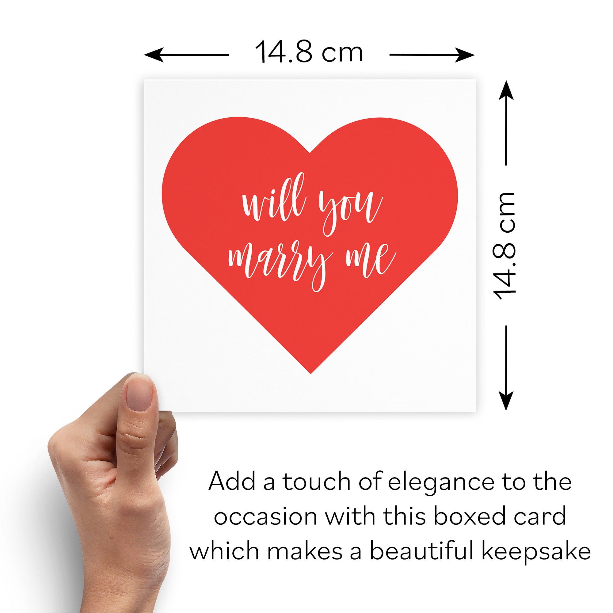 Boxed Will You Marry Me Proposal Card Love Heart - Default Title (B0D4ZNKXHR)