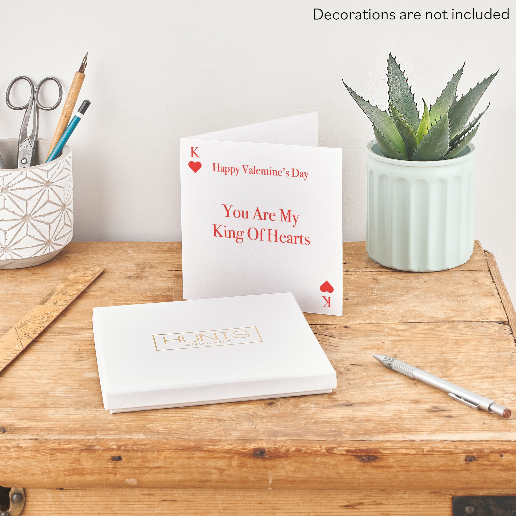 Boxed You Are My King Of Hearts Valentine's Day Card Love Heart - Default Title (B0D4ZNVRYQ)