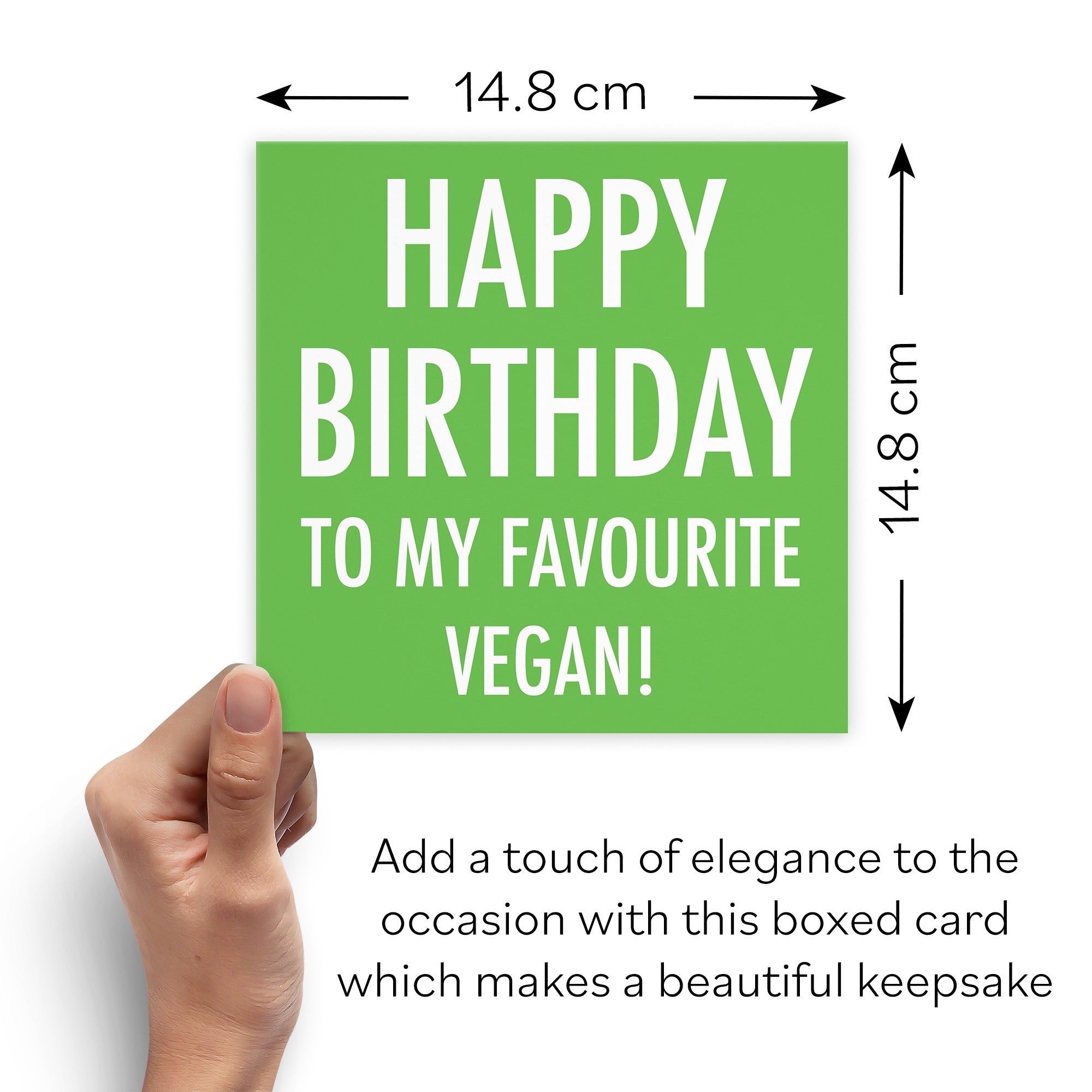 Boxed Favourite Vegan Birthday Card Urban Colour - Default Title (B0D4ZNYHZT)