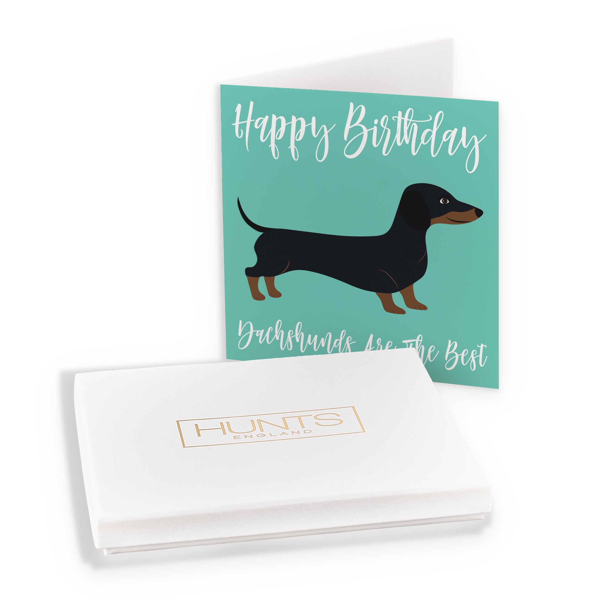 Boxed Dachshund Dog Birthday Card Iconic - Default Title (B0D4ZQNTZJ)