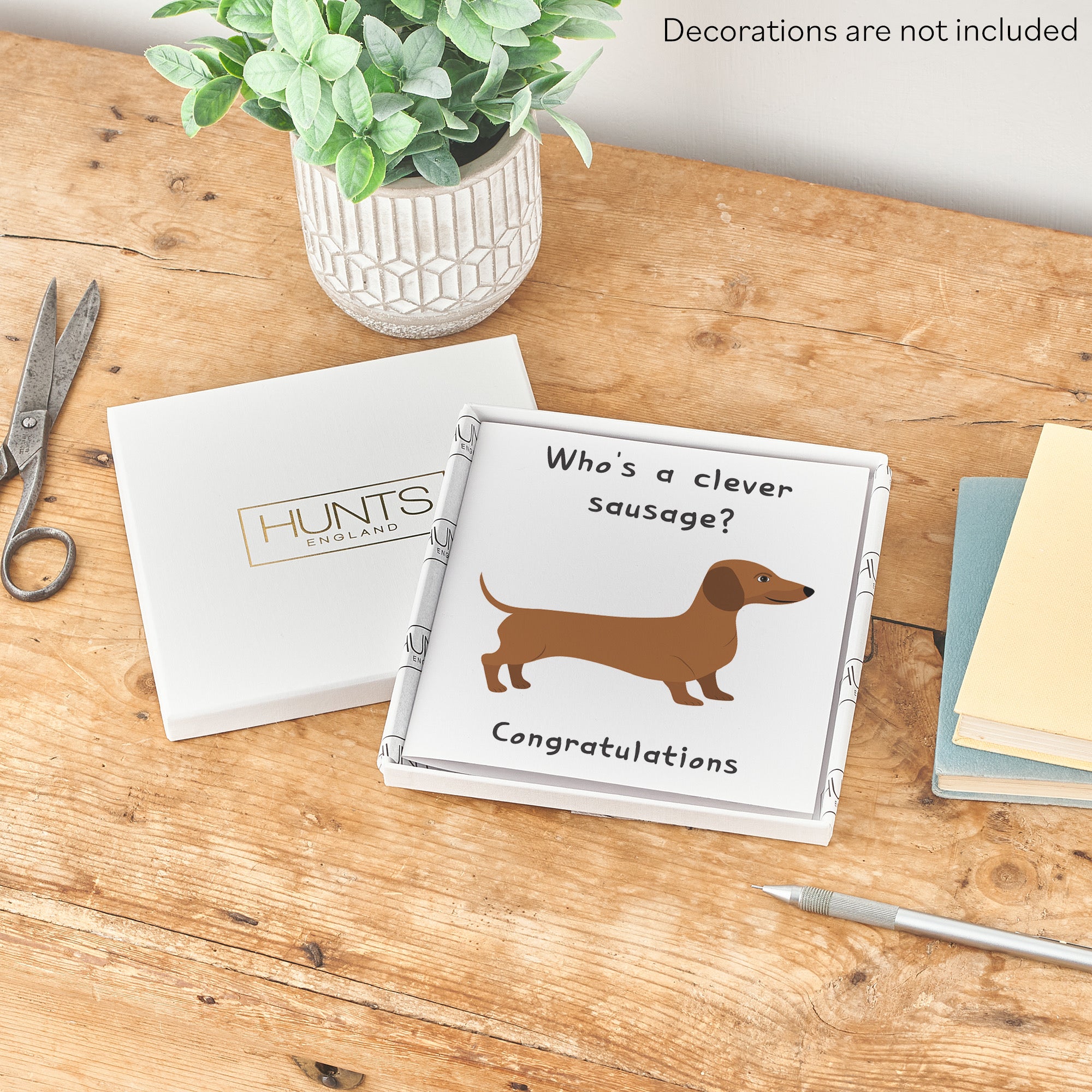 Boxed Clever Sausage Congratulations Card Iconic - Default Title (B0D51197CS)