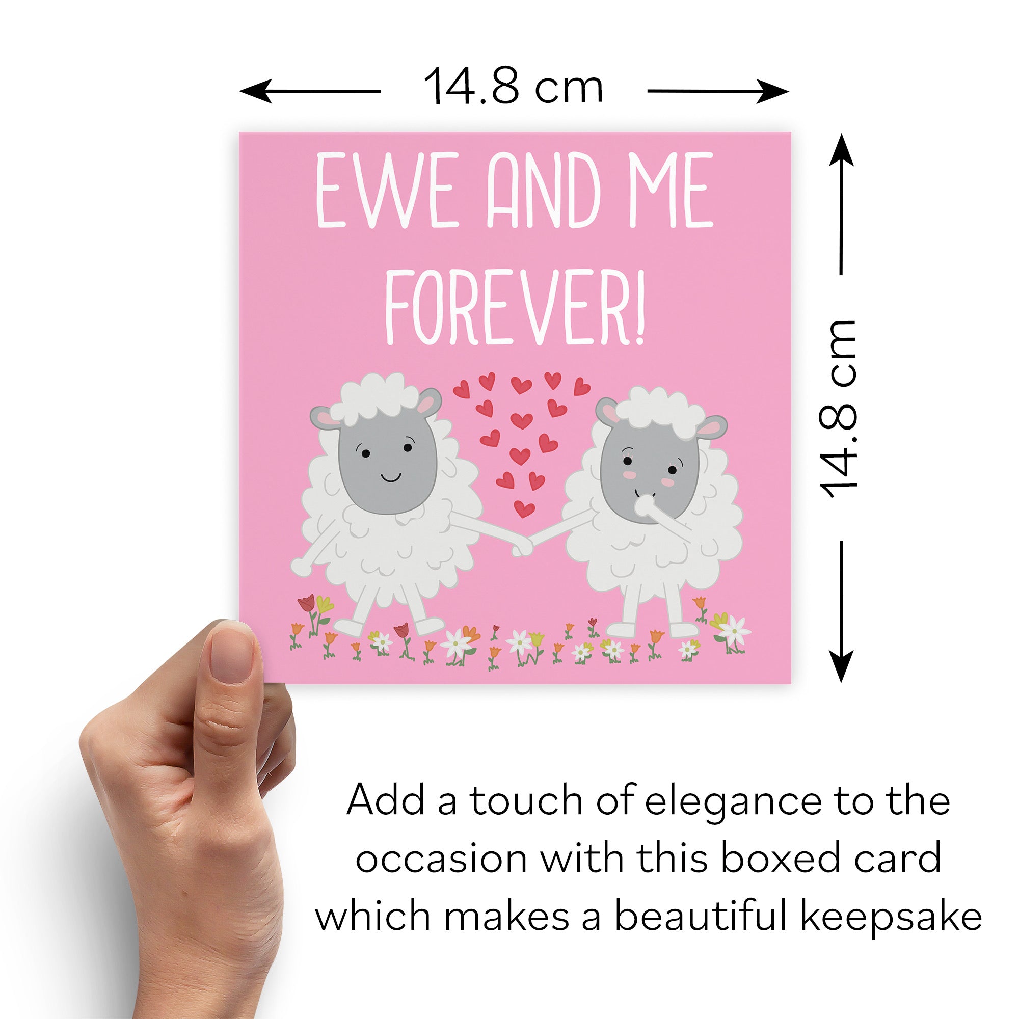 Boxed Ewe And Me Forever Card Urban Colour - Default Title (B0D51197CT)