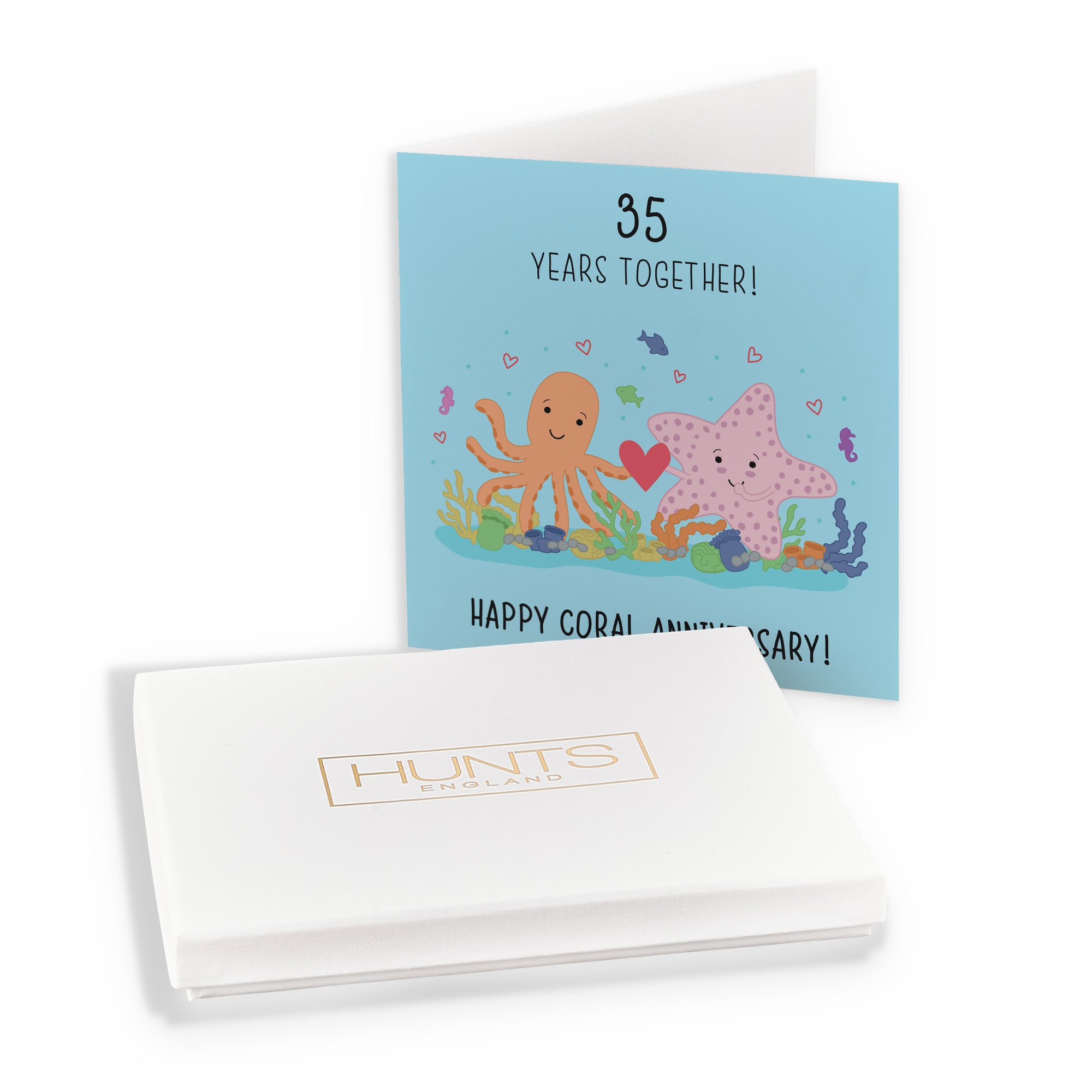 Boxed 35th Anniversary Card Starfish Iconic - Default Title (B0D514NYWR)