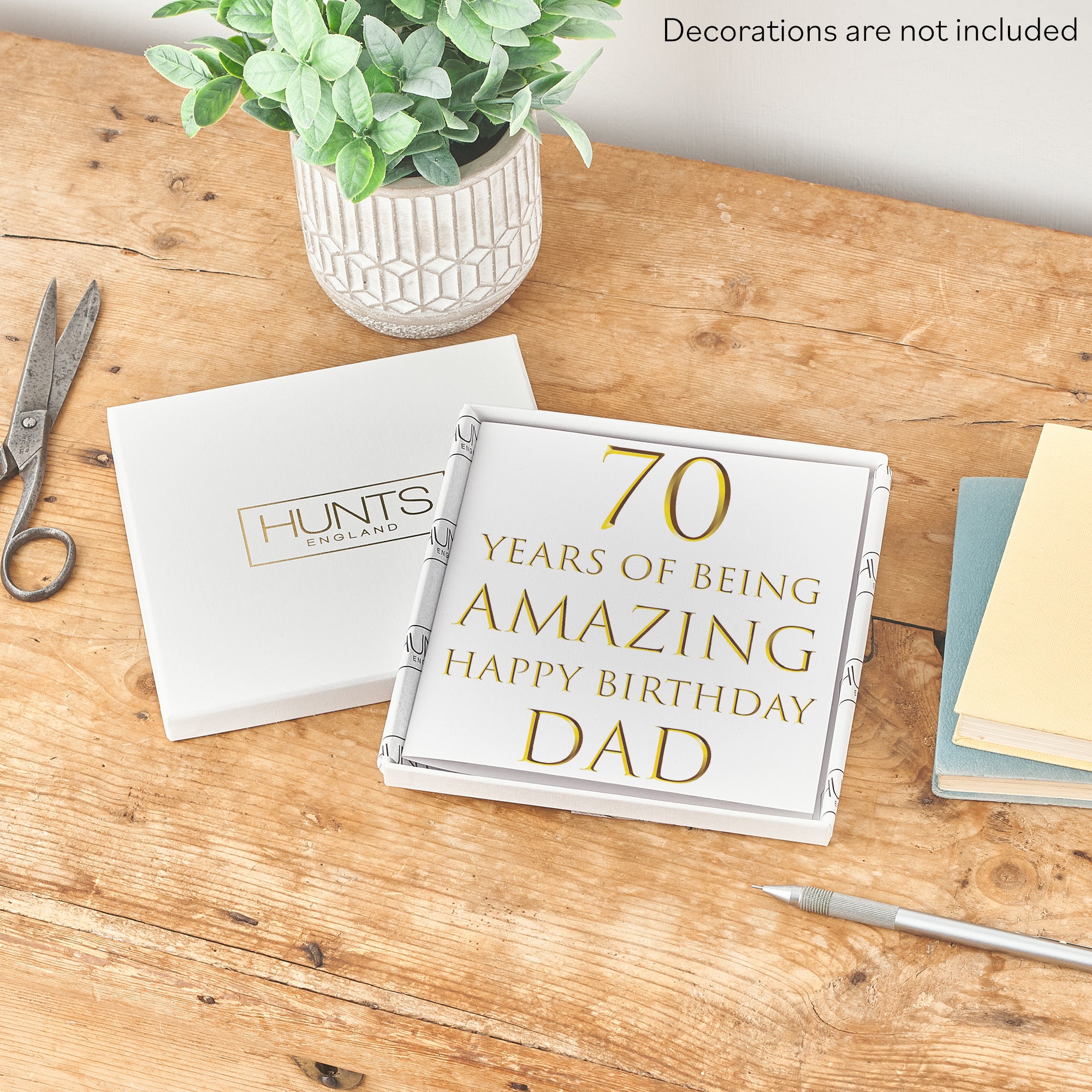 Boxed Dad 70th Birthday Card Amazing Dad Milano - Default Title (B0D5166TV8)