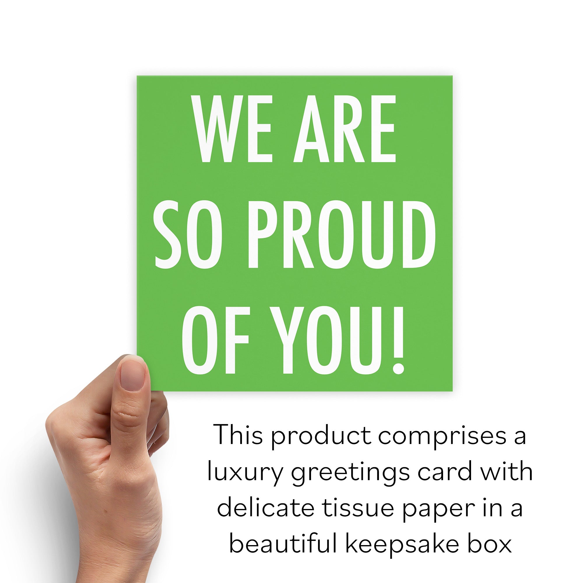 Boxed We Are So Proud Of You Card Urban Colour - Default Title (B0D5166TVD)