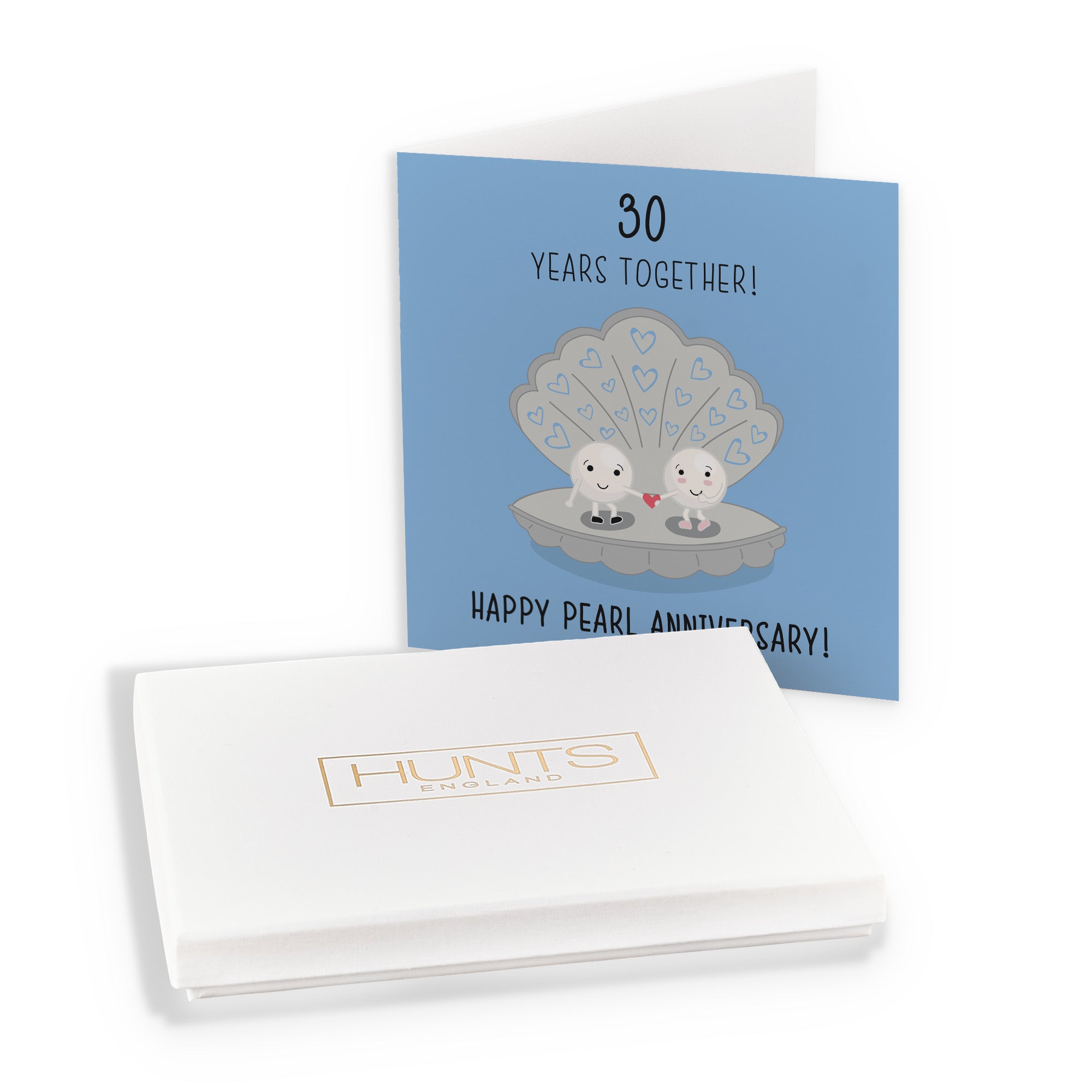 Boxed 30th Pearl Anniversary Card Iconic - Default Title (B0D51HH2TF)