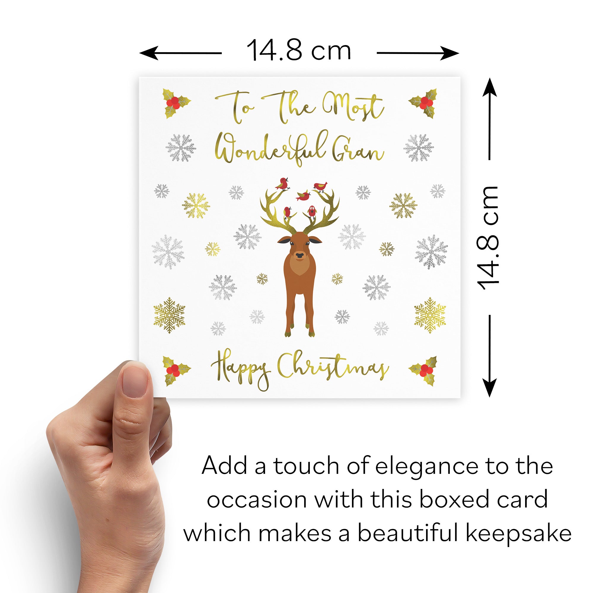 Boxed Gran Milano Christmas Card - Default Title (B0D52H1PBM)