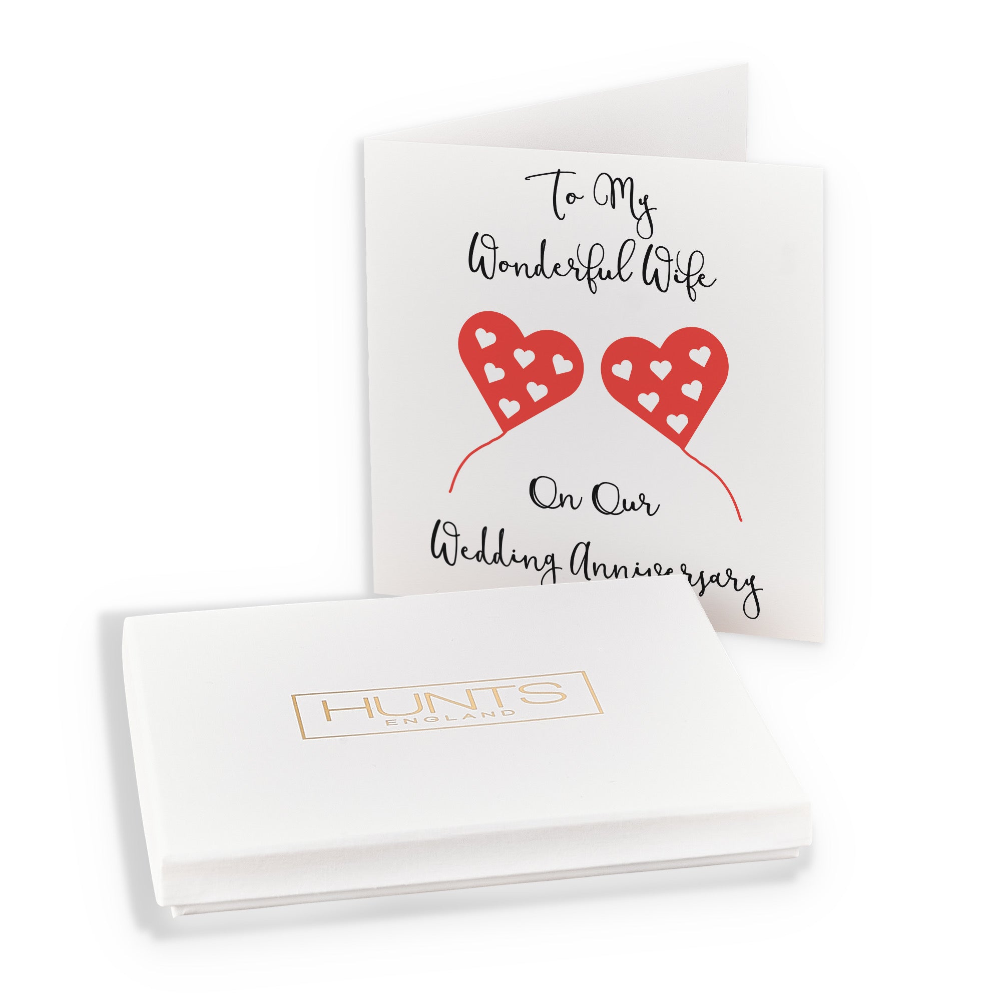 Boxed Wife Anniversary Card Love Heart - Default Title (B0D54BL17T)