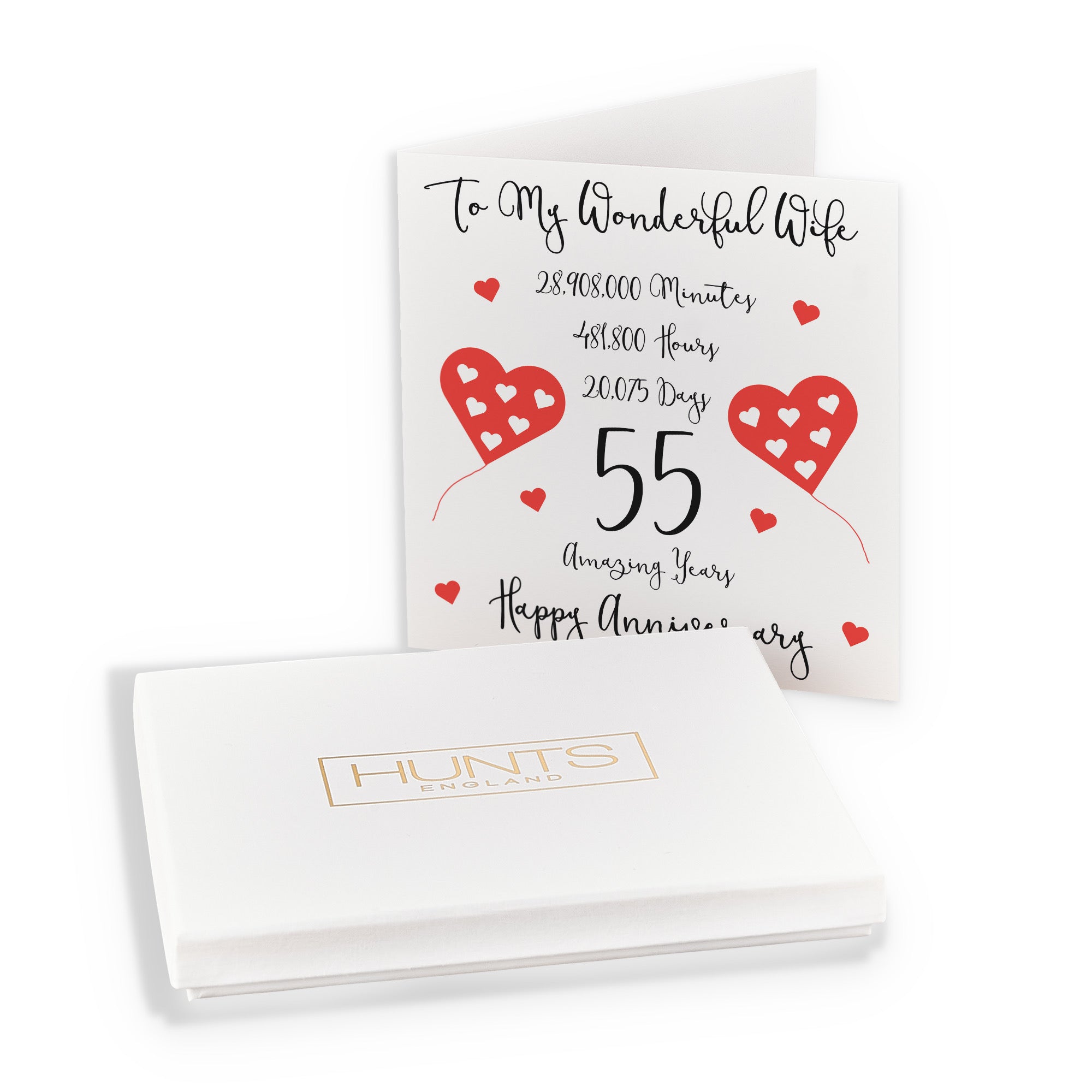 Boxed 55th Wife Anniversary Card Timeless - Default Title (B0D54Z47YZ)