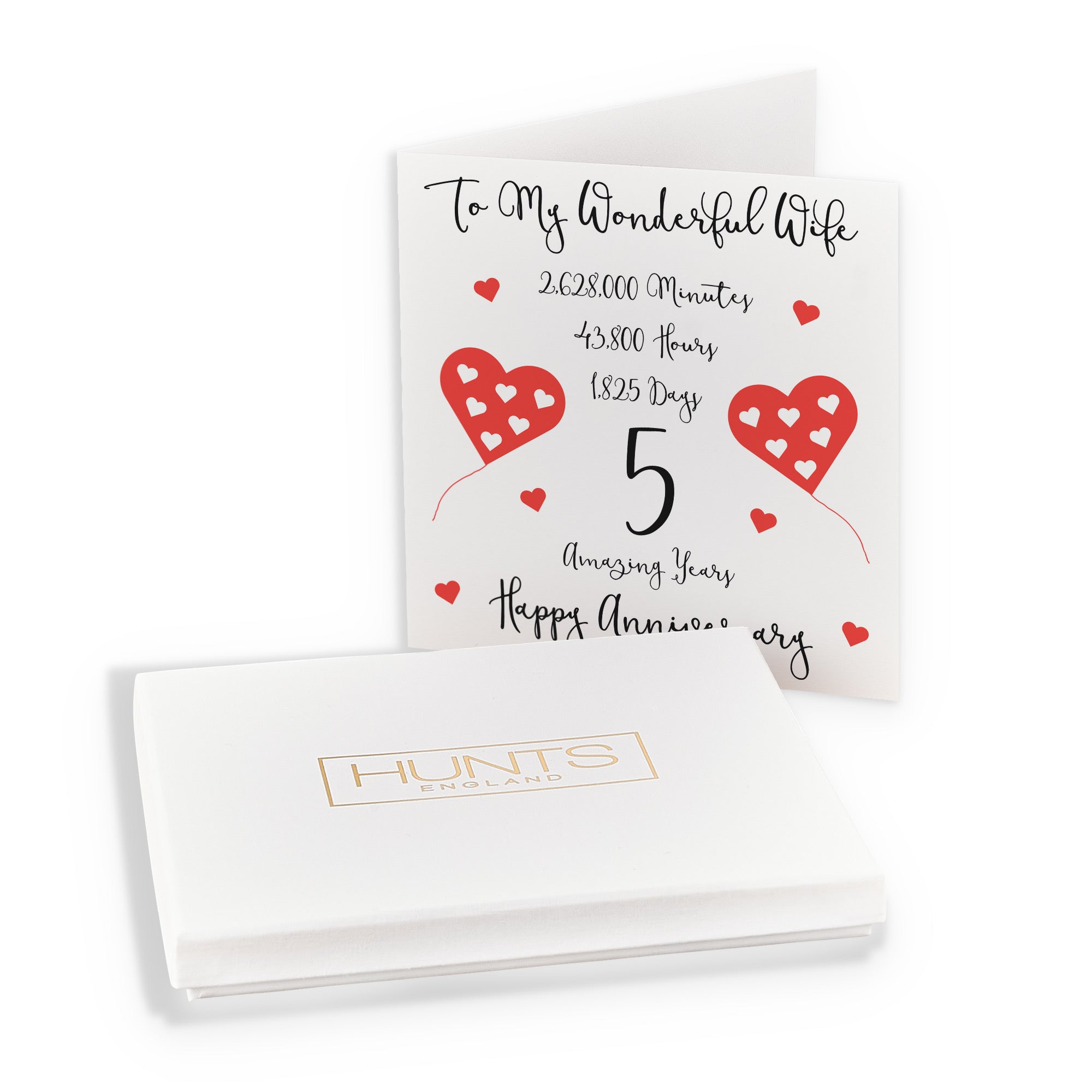 Boxed 5th Wife Anniversary Card Timeless - Default Title (B0D558HR6W)