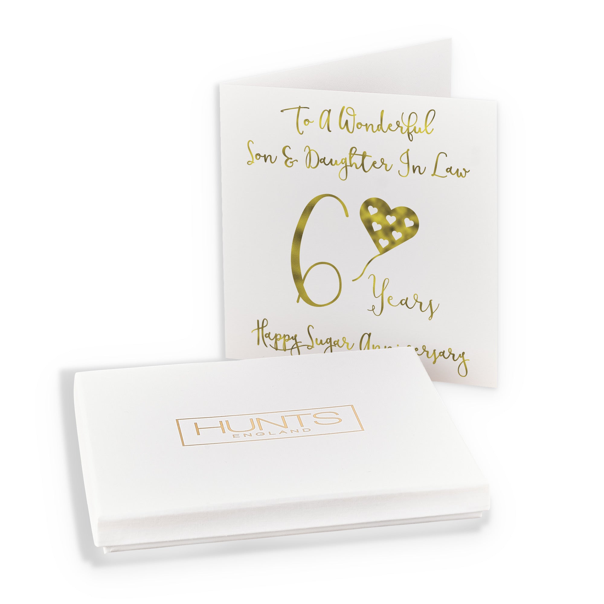 Boxed 6th Son And Daughter In Law Anniversary Card Milano - Default Title (B0D58FVTFM)