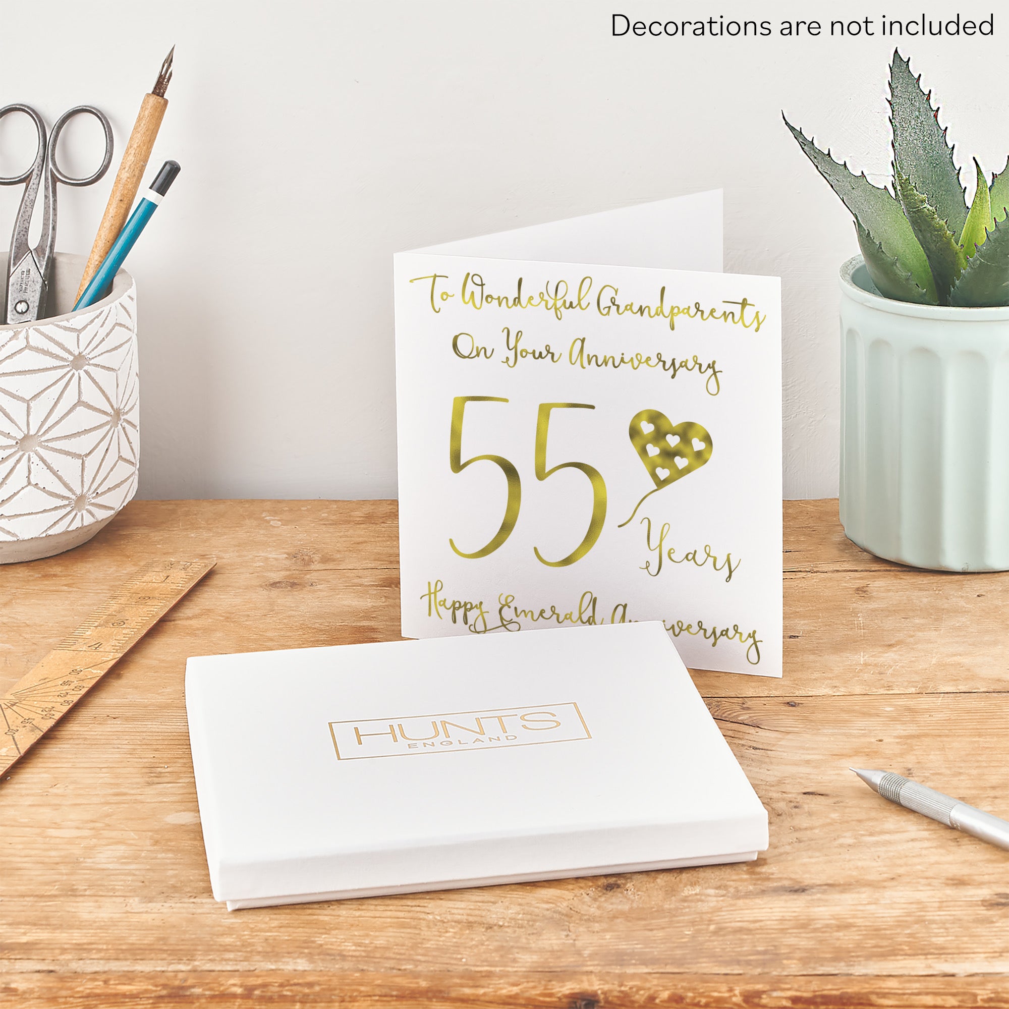 Boxed 55th Grandparents Anniversary Card Milano - Default Title (B0D58FWQ84)