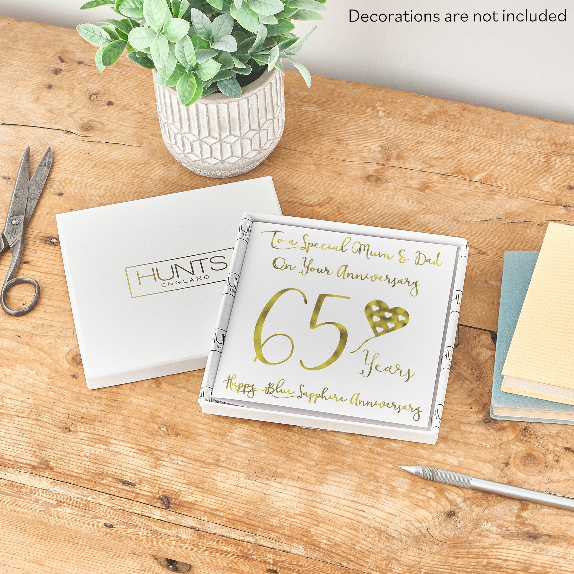 Boxed 65th Mum And Dad Anniversary Card Milano - Default Title (B0D58FZ6KY)