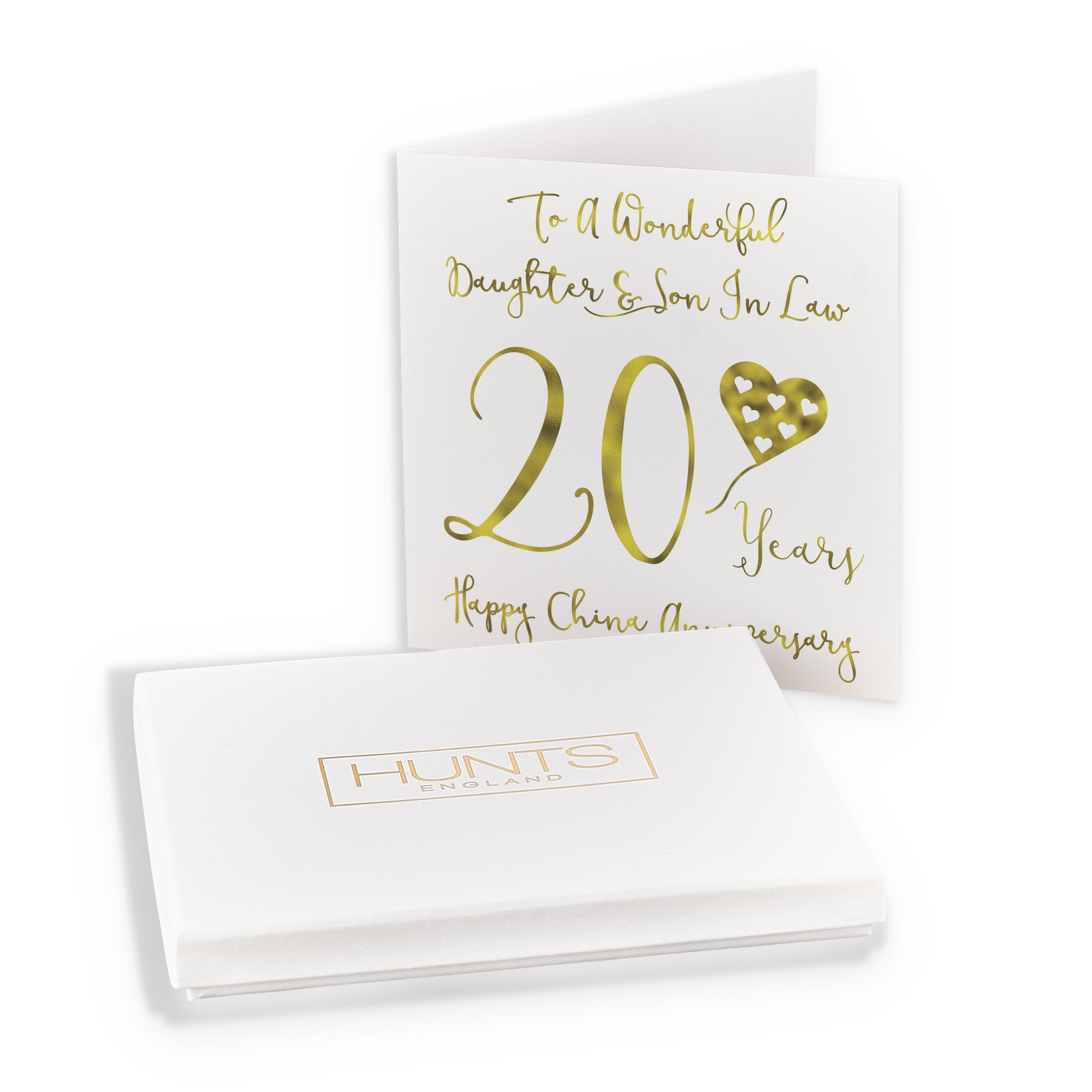 Boxed 20th Daughter And Son In Law Anniversary Card Milano - Default Title (B0D58G3GNG)